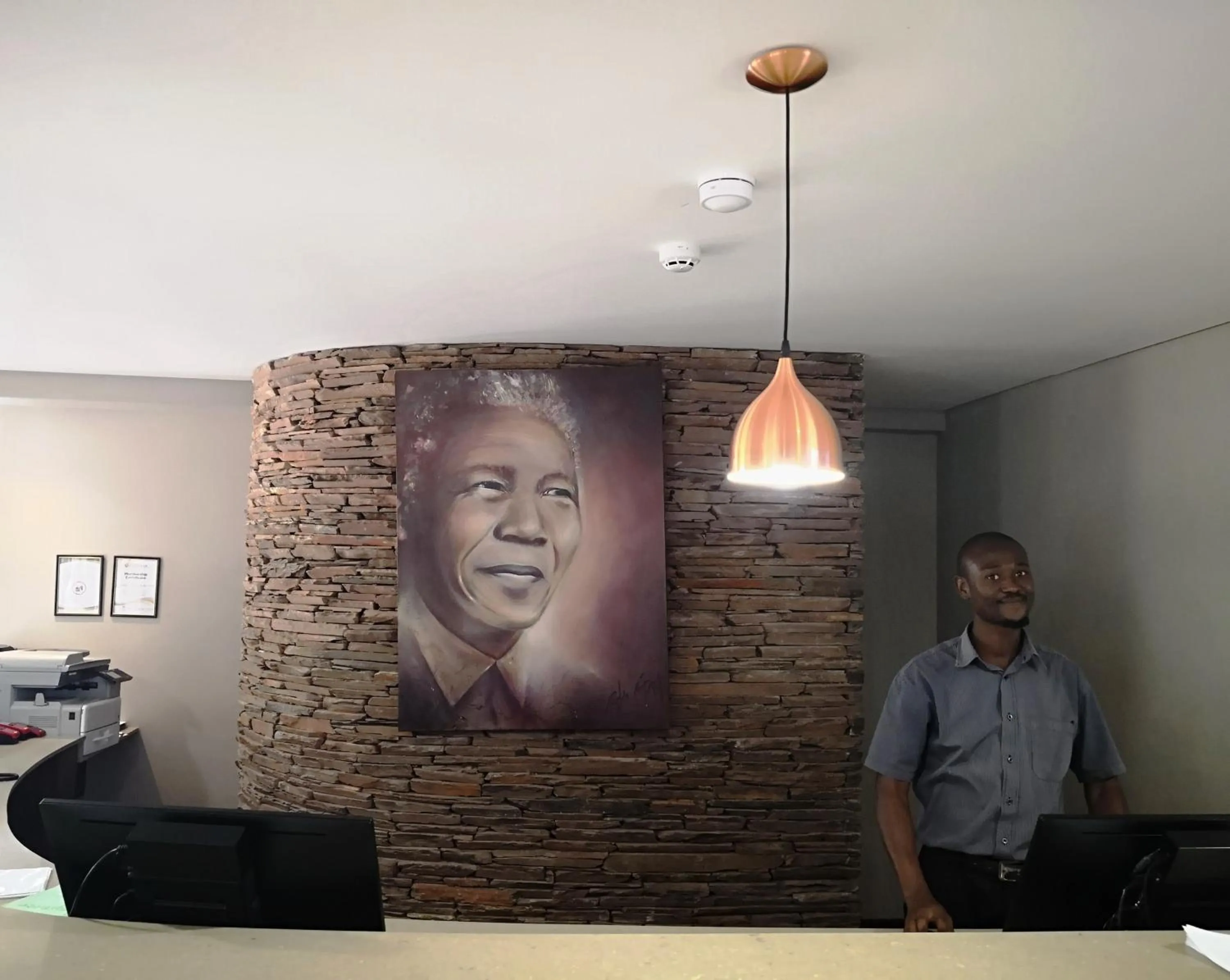 Staff in Premier Resort Sani Pass