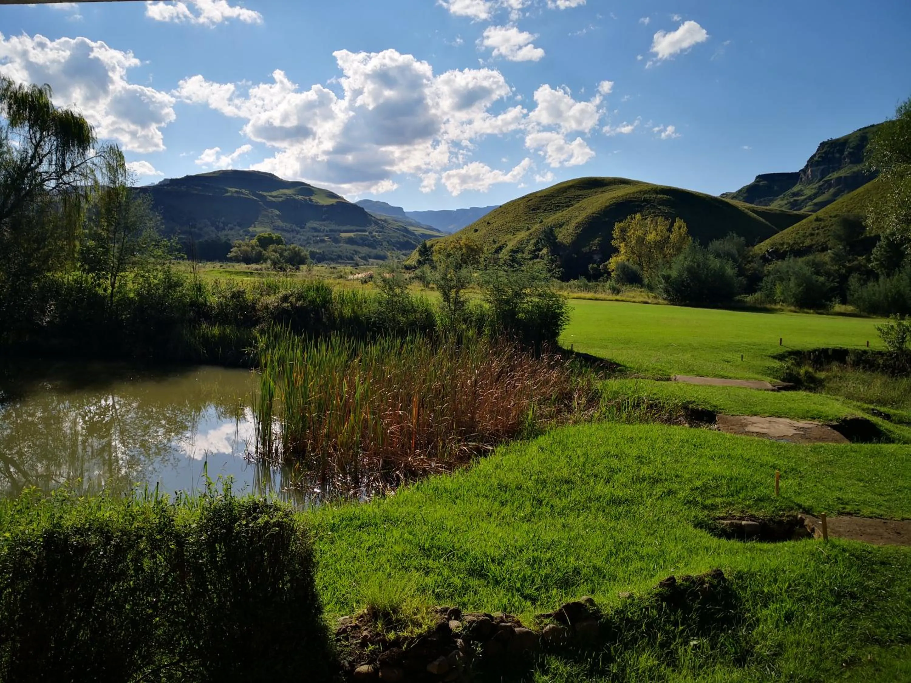 Natural landscape in Premier Resort Sani Pass
