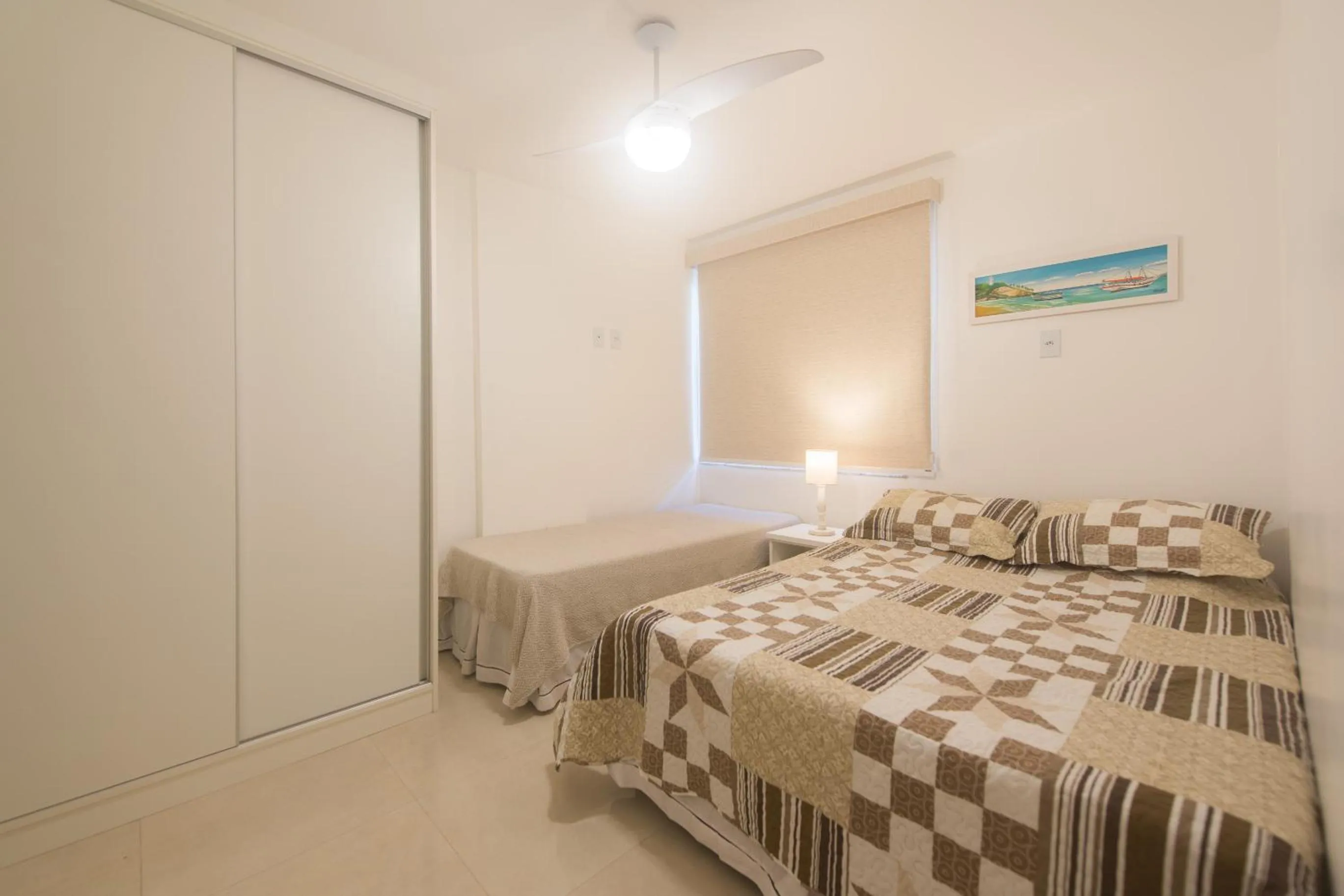 Bed in Apartamento de Luxo na Praia do Forte