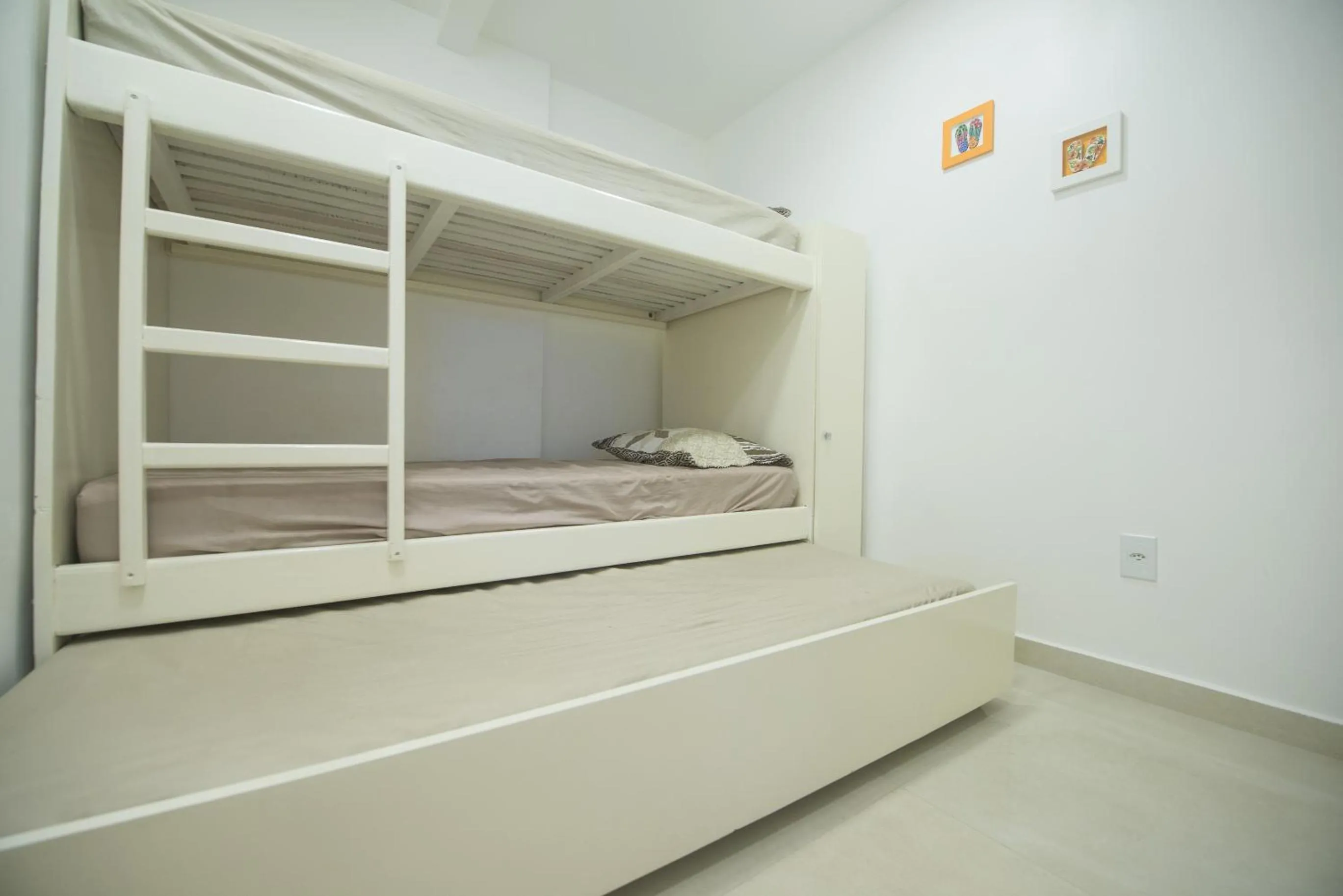 Bed in Apartamento de Luxo na Praia do Forte