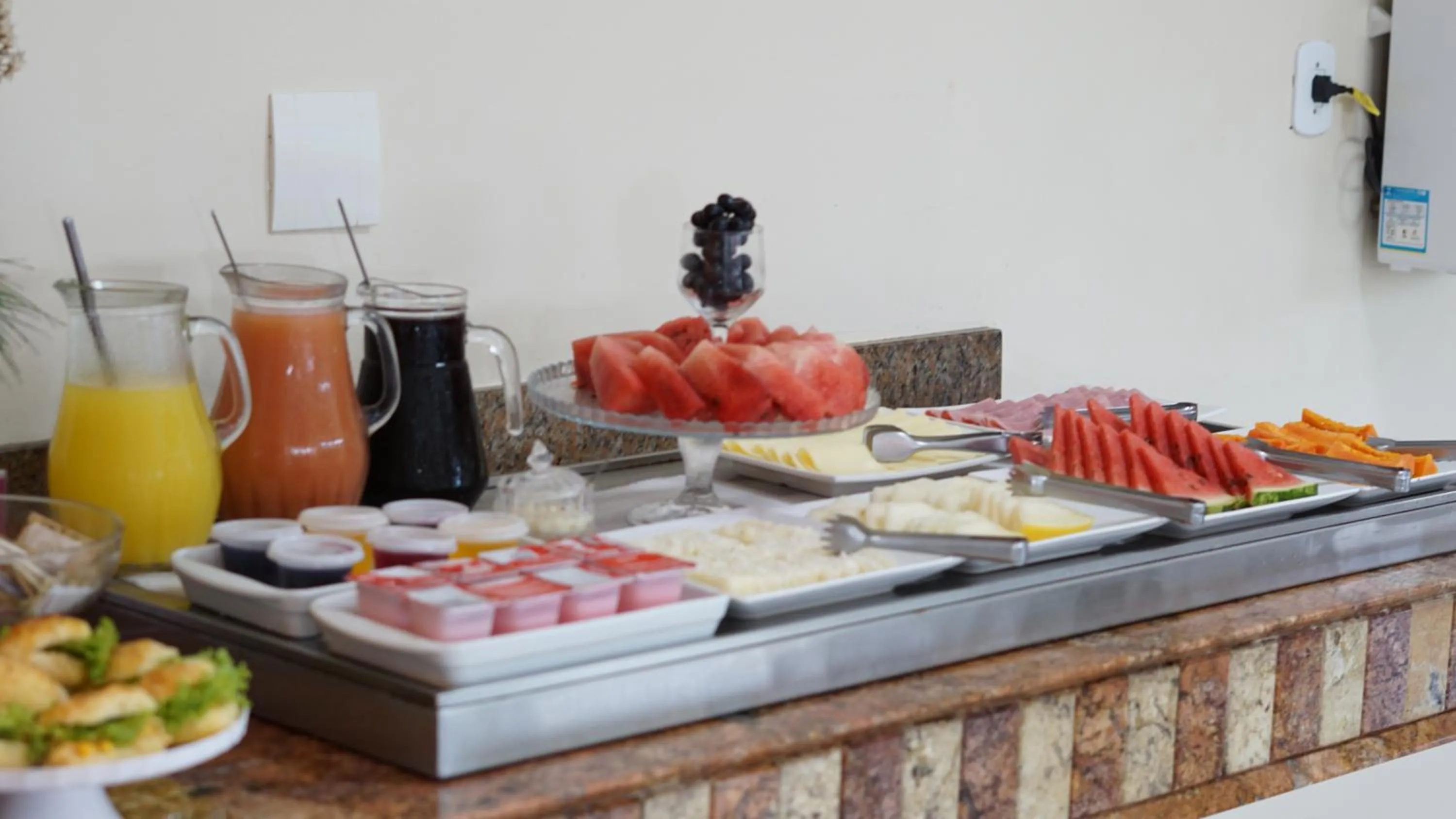 Breakfast in Apides Palace Hotel Ltda