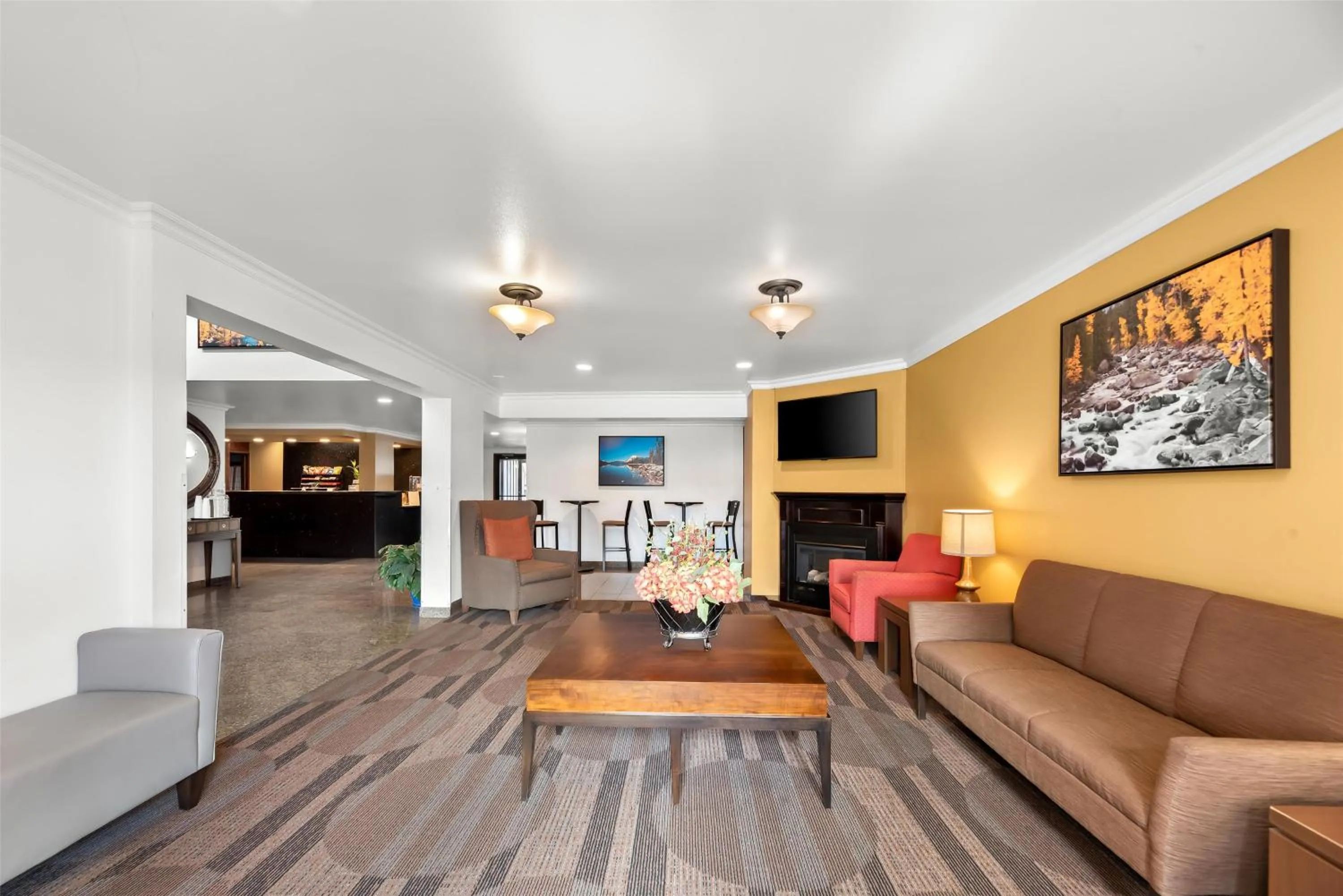 Lobby or reception in Best Western Chieftain Inn