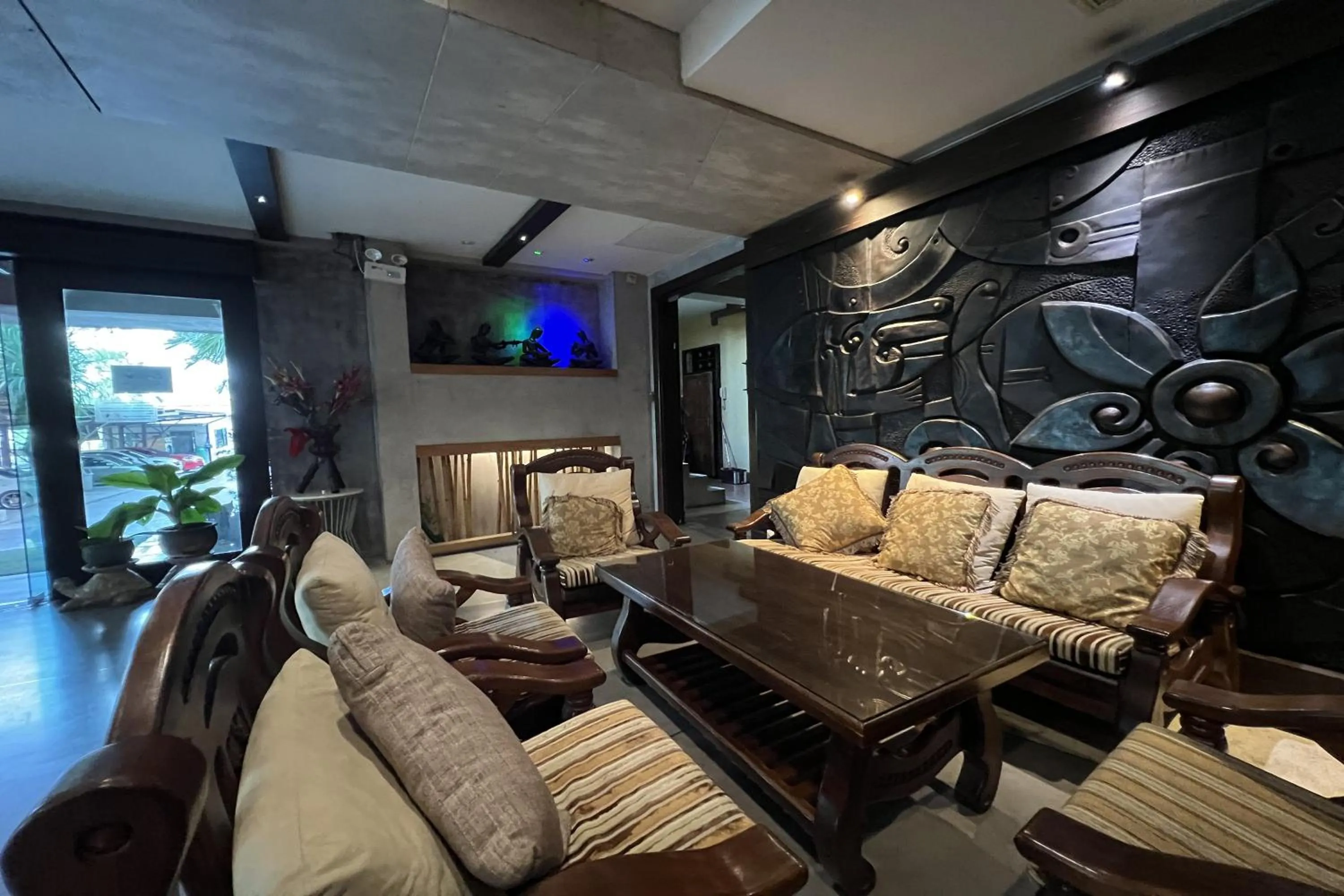 Seating area in Eurna Resort Hotel