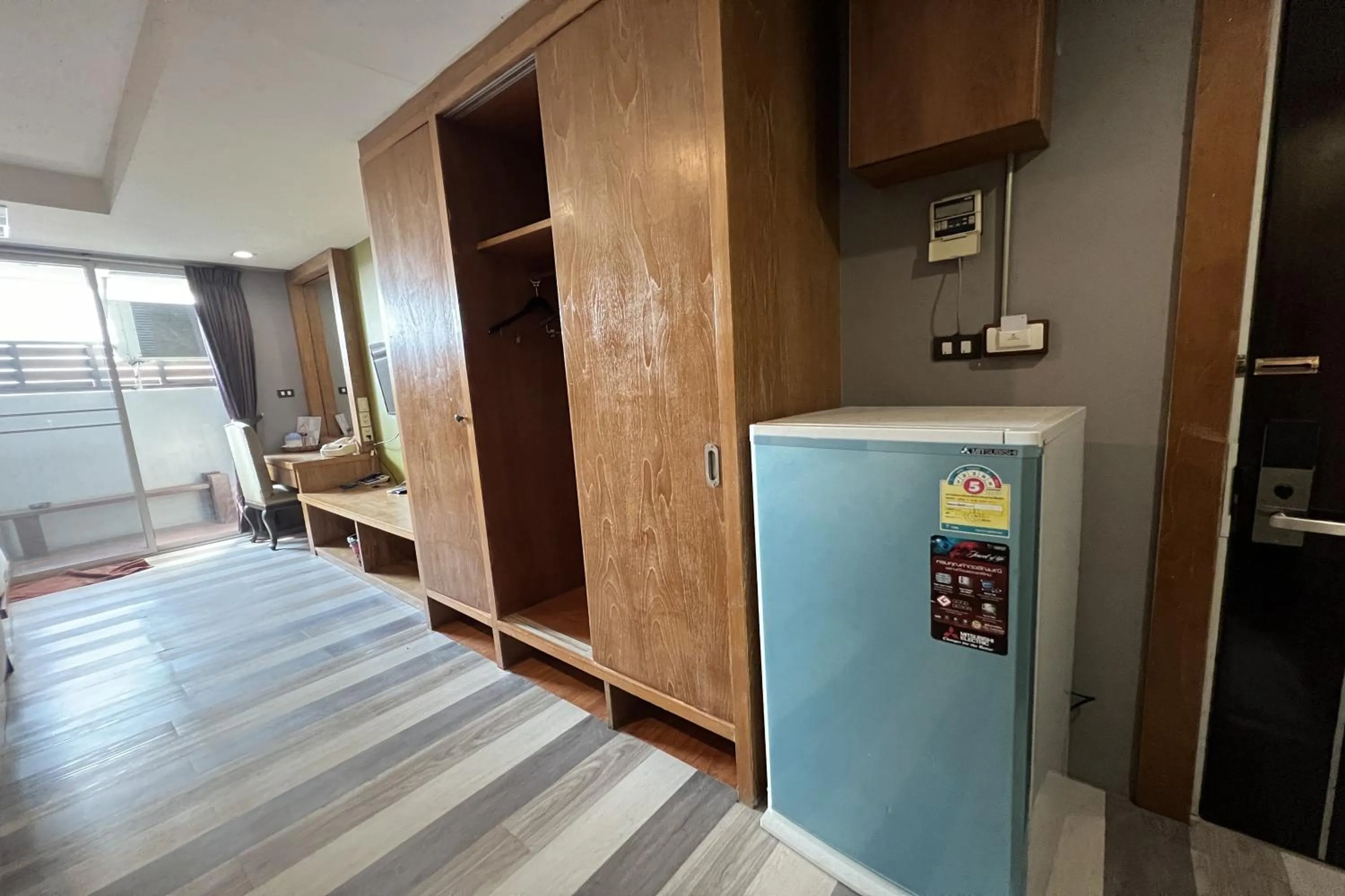 wardrobe in Eurna Resort Hotel