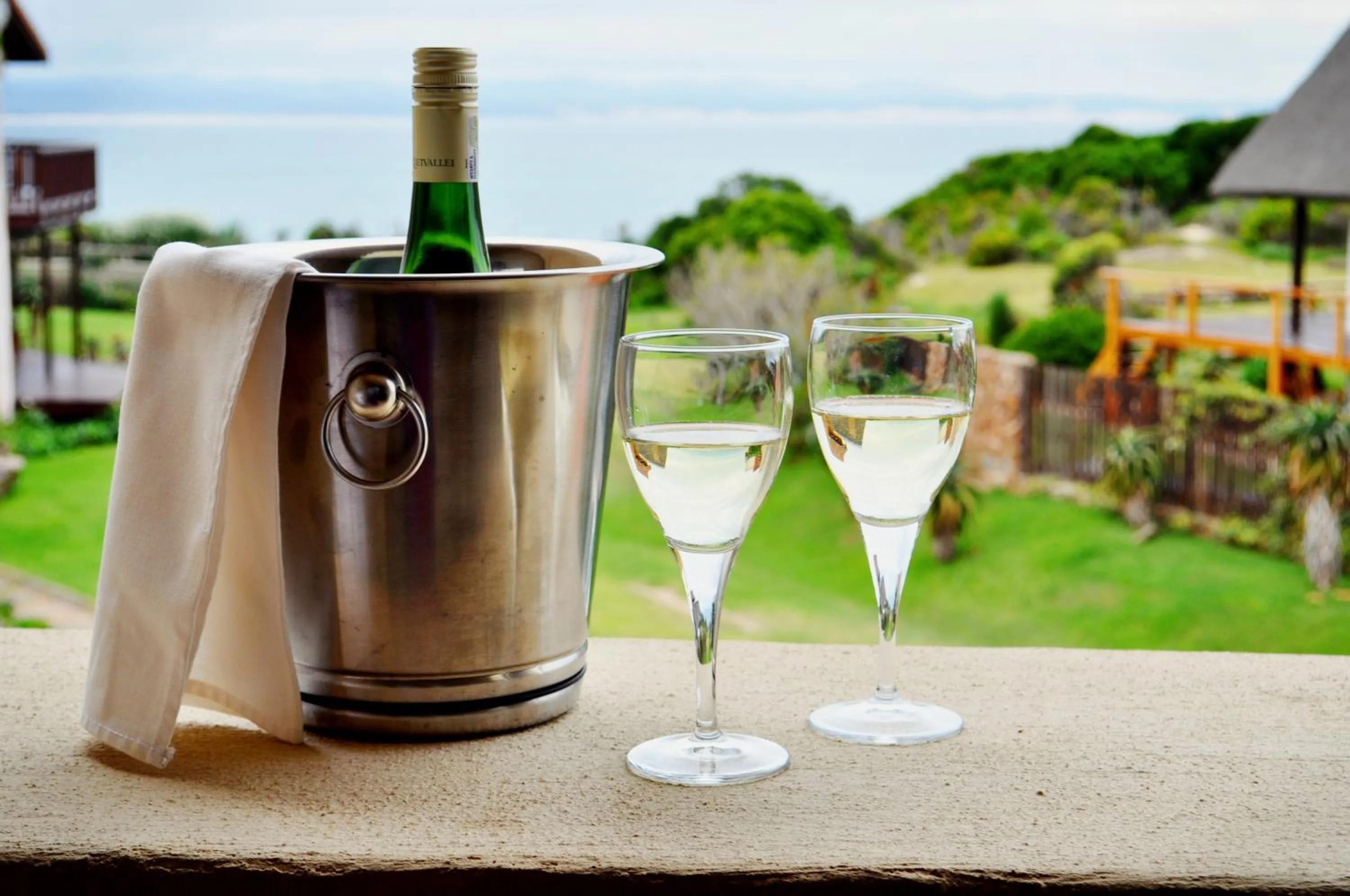 Drinks in Supertubes Guesthouse