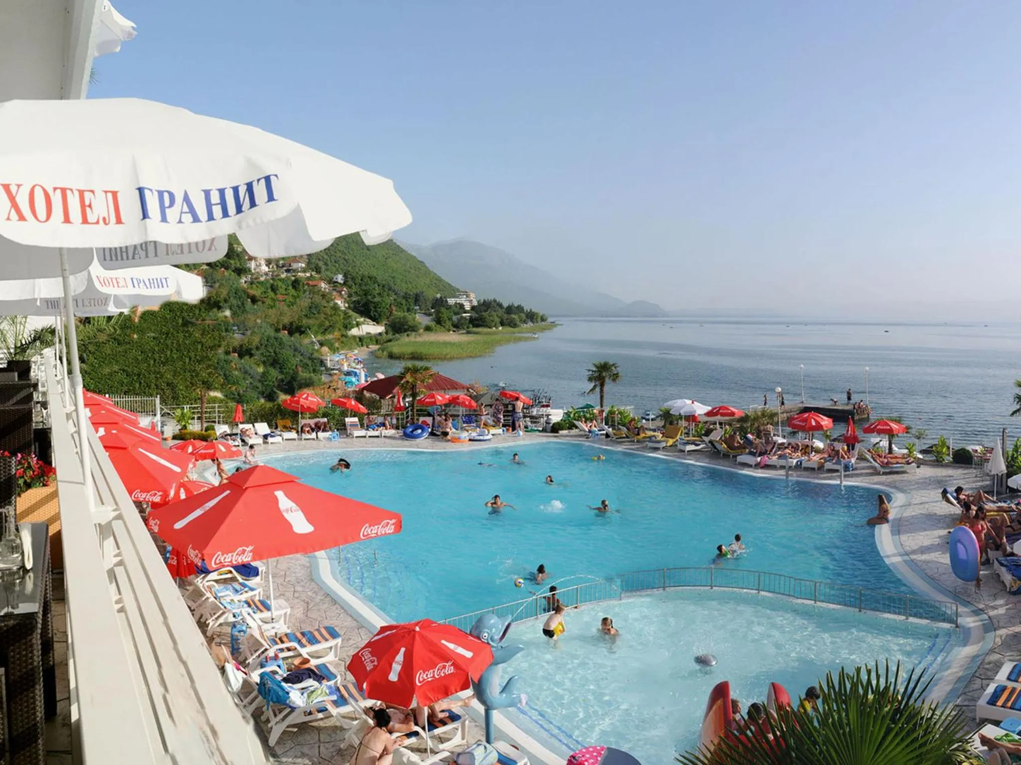 Swimming pool in Hotel Granit