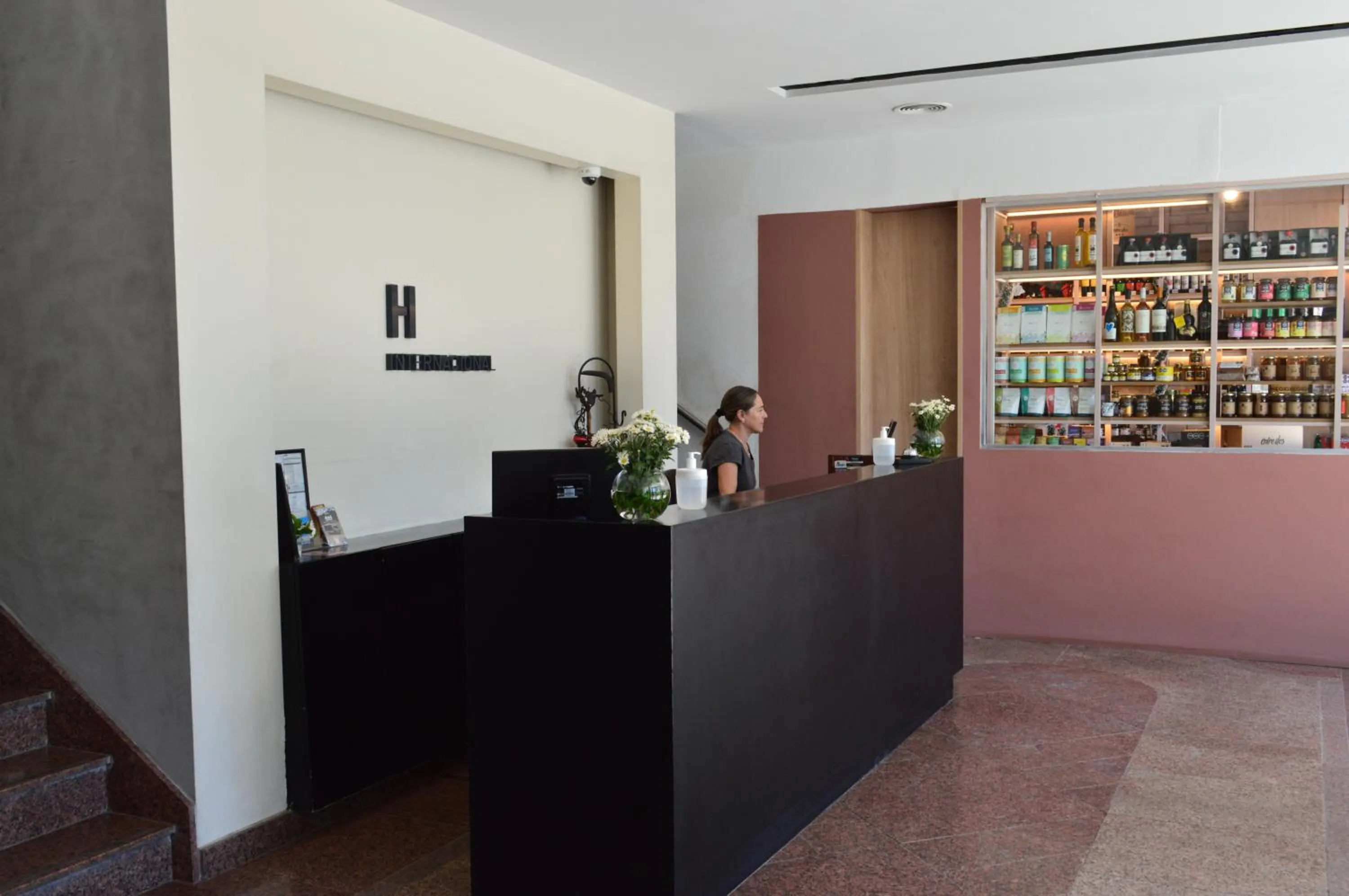 Lobby or reception in Hotel Internacional