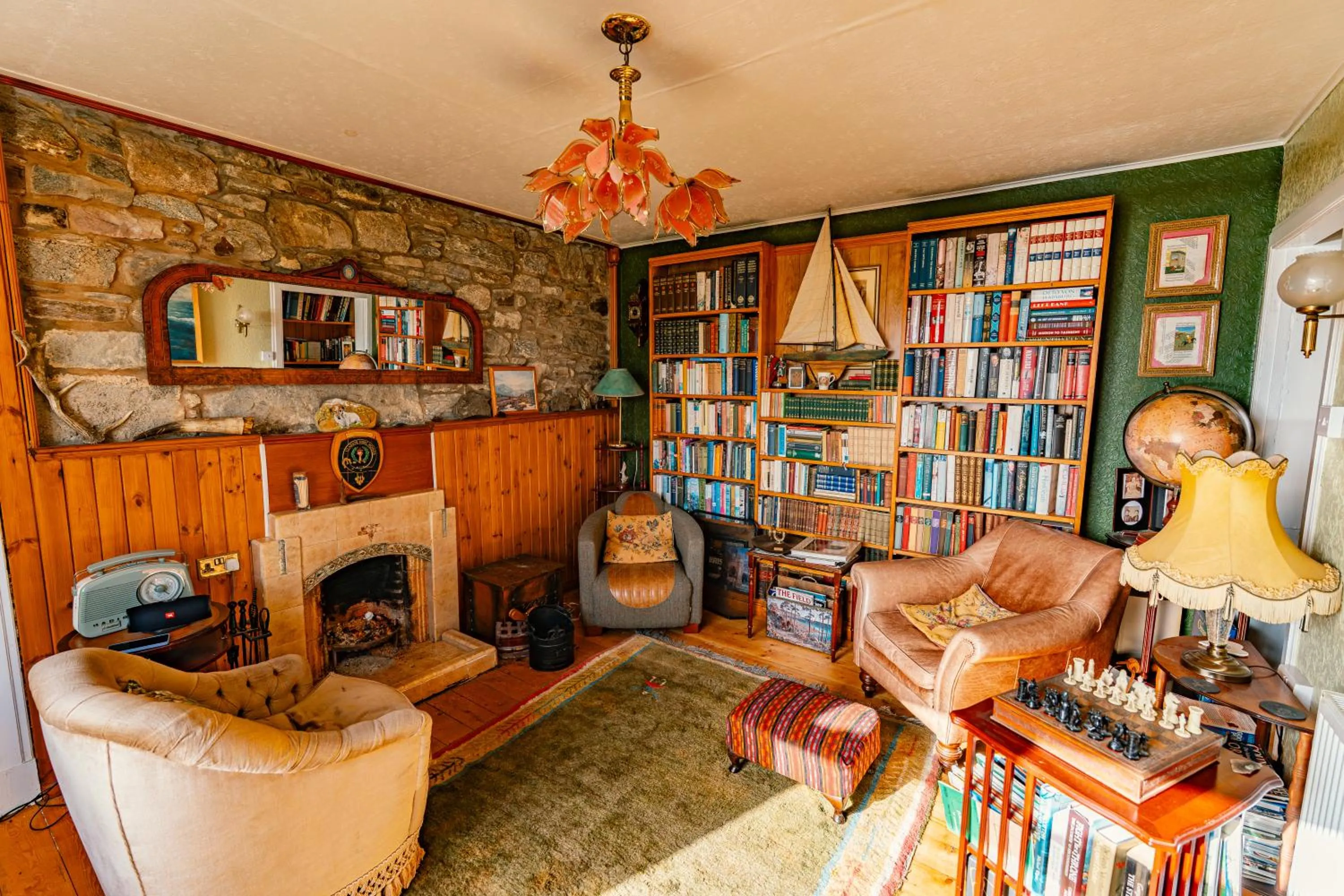 Library in Garvault House