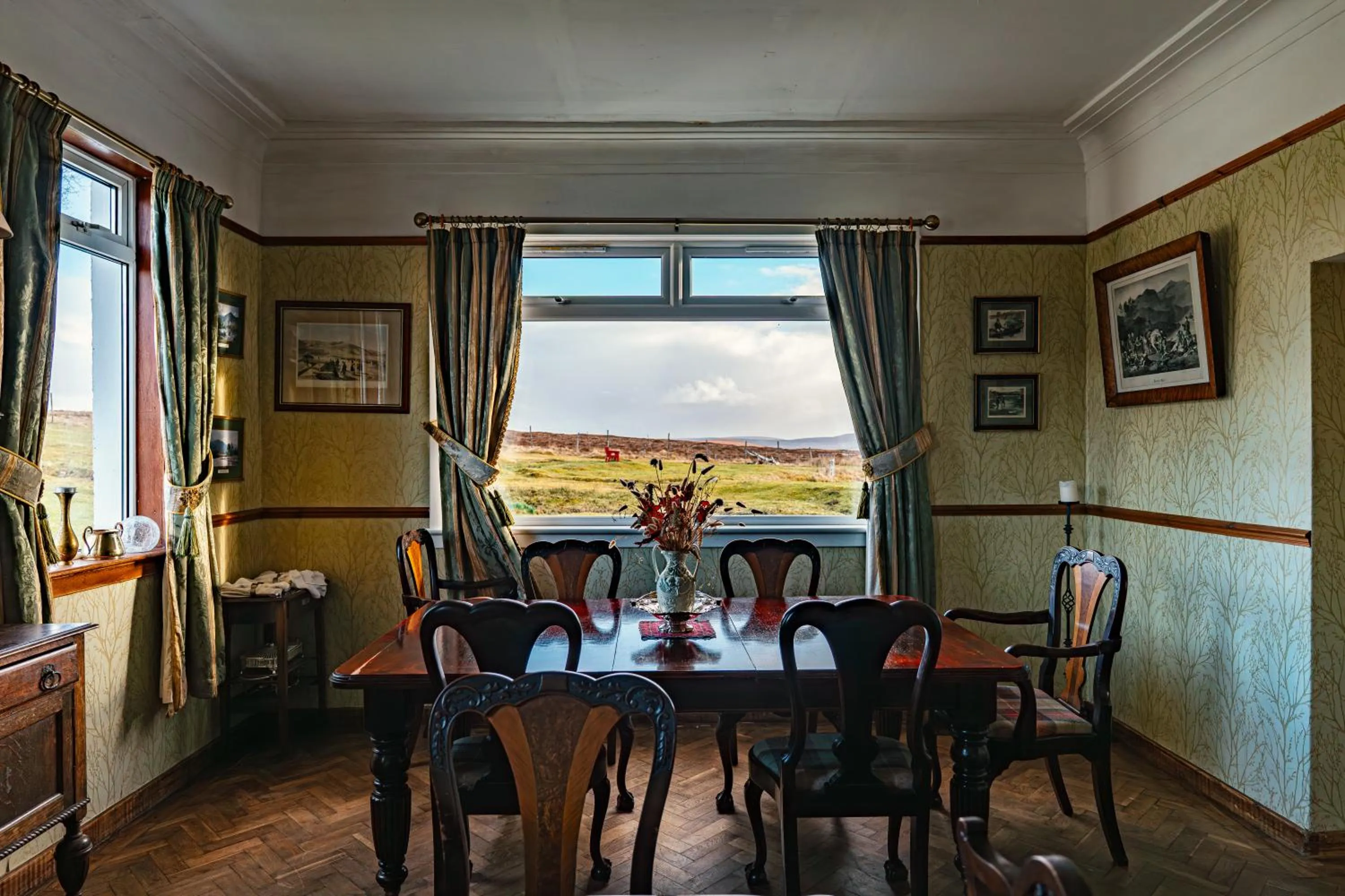 Natural landscape in Garvault House