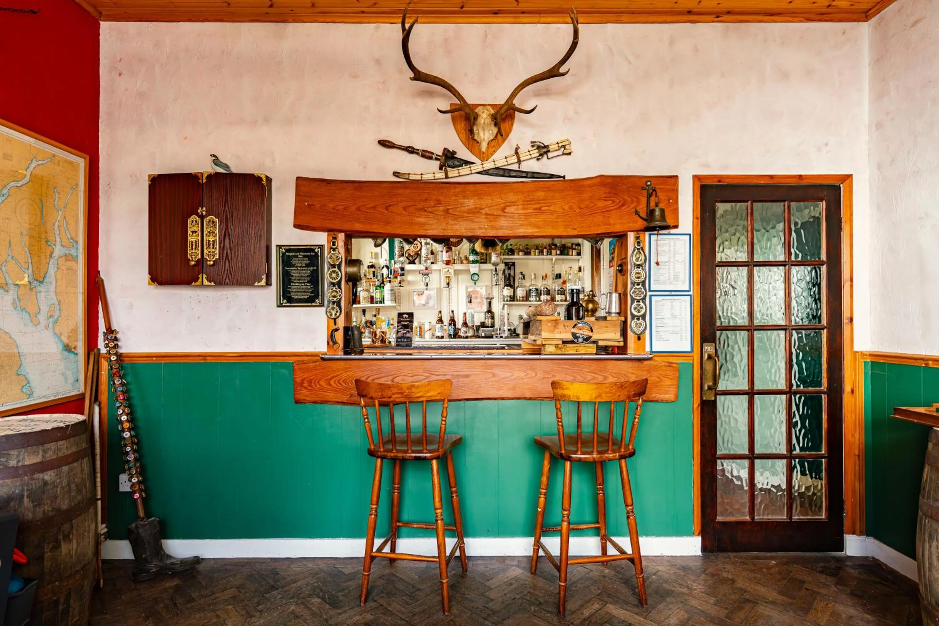 Lounge or bar in Garvault House