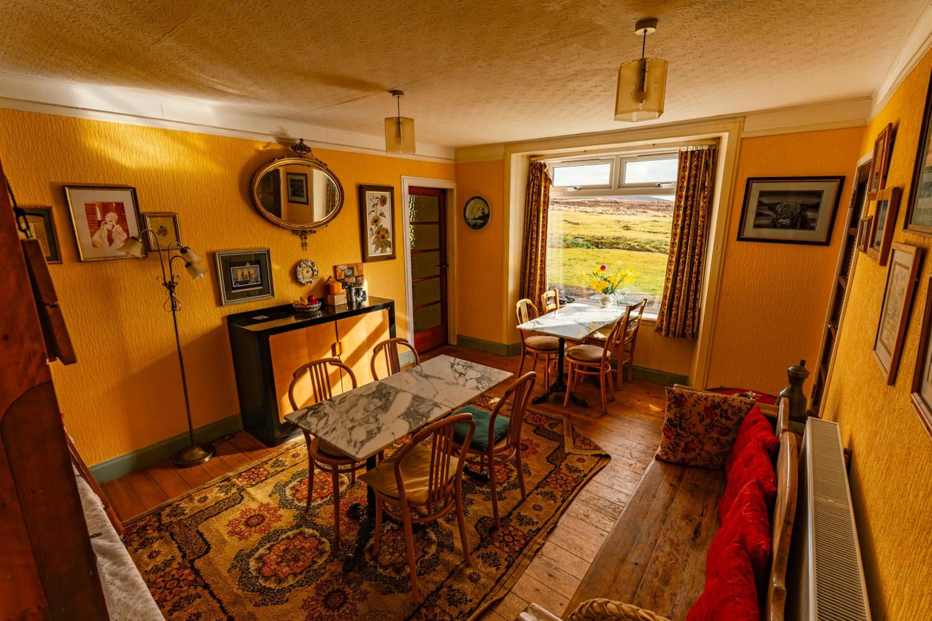 Living room in Garvault House