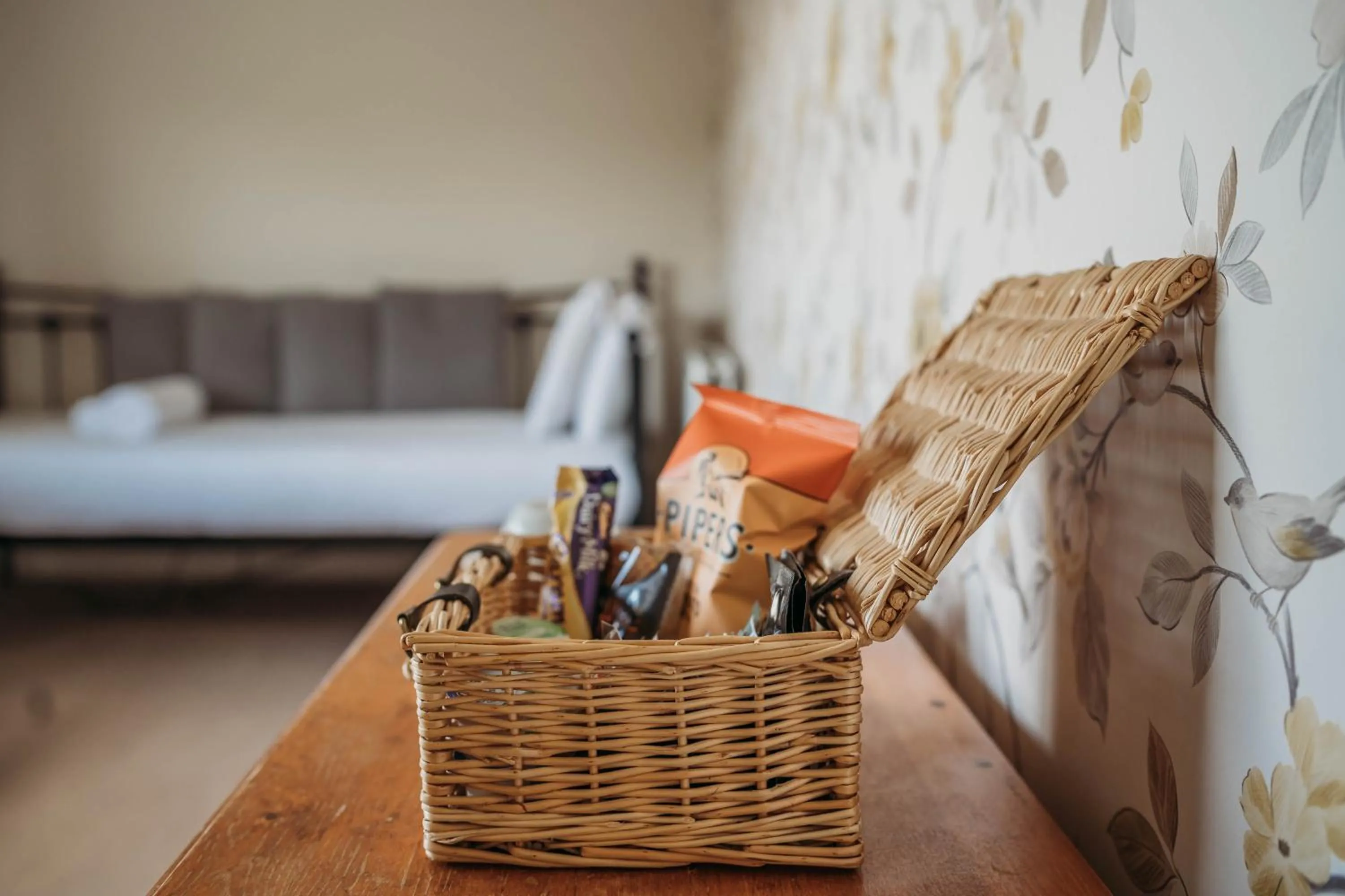 Coffee/tea facilities, Bed in Three Wells B&B