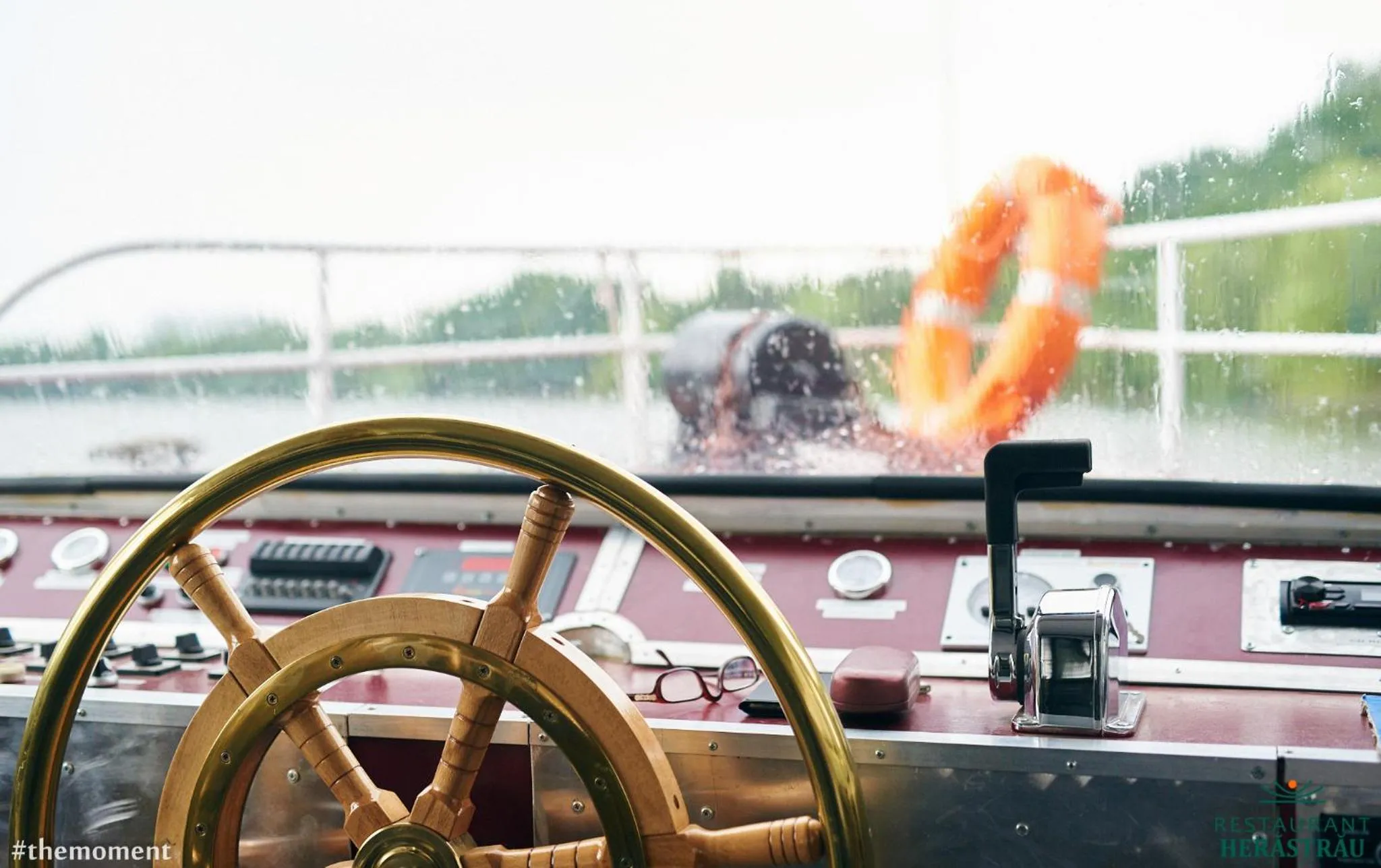 Lake view in Hotel Herastrau