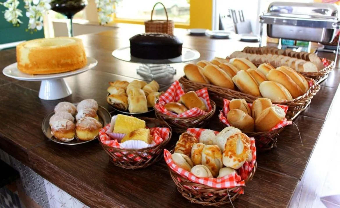 Food and drinks in Don Marcos Hotel com Restaurante e Pizzaria