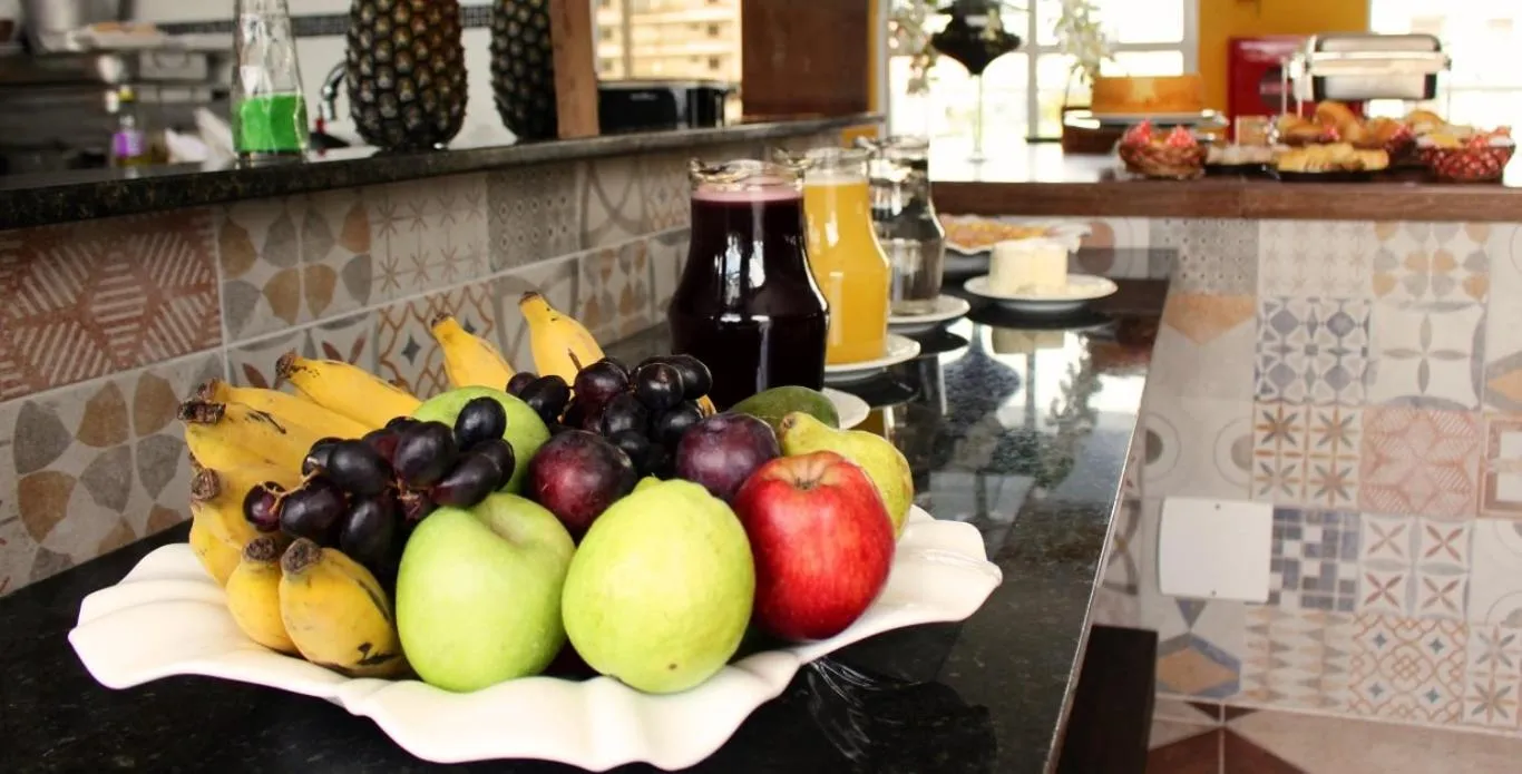 Continental breakfast in Don Marcos Hotel com Restaurante e Pizzaria