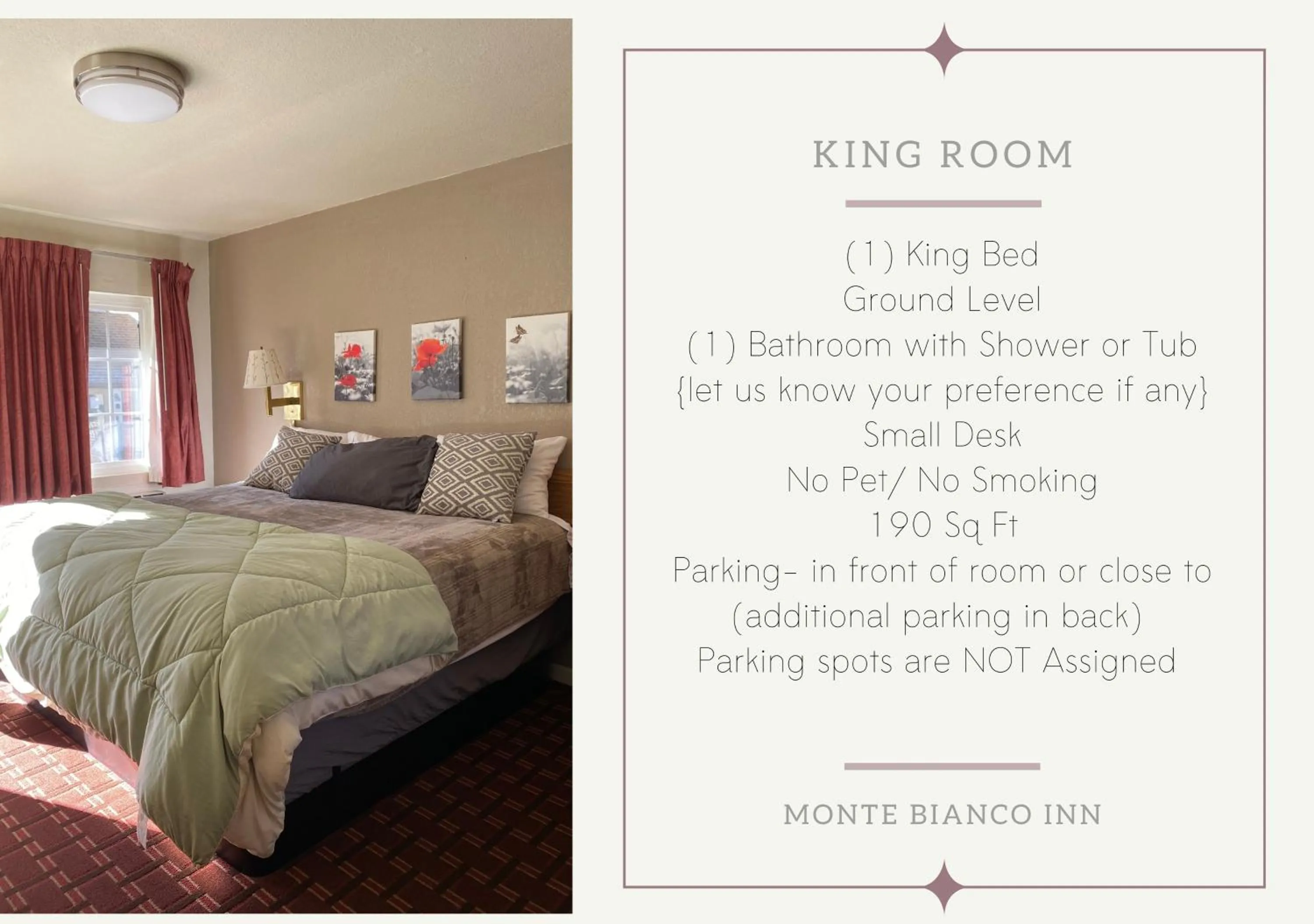 Bed in Monte Bianco Inn