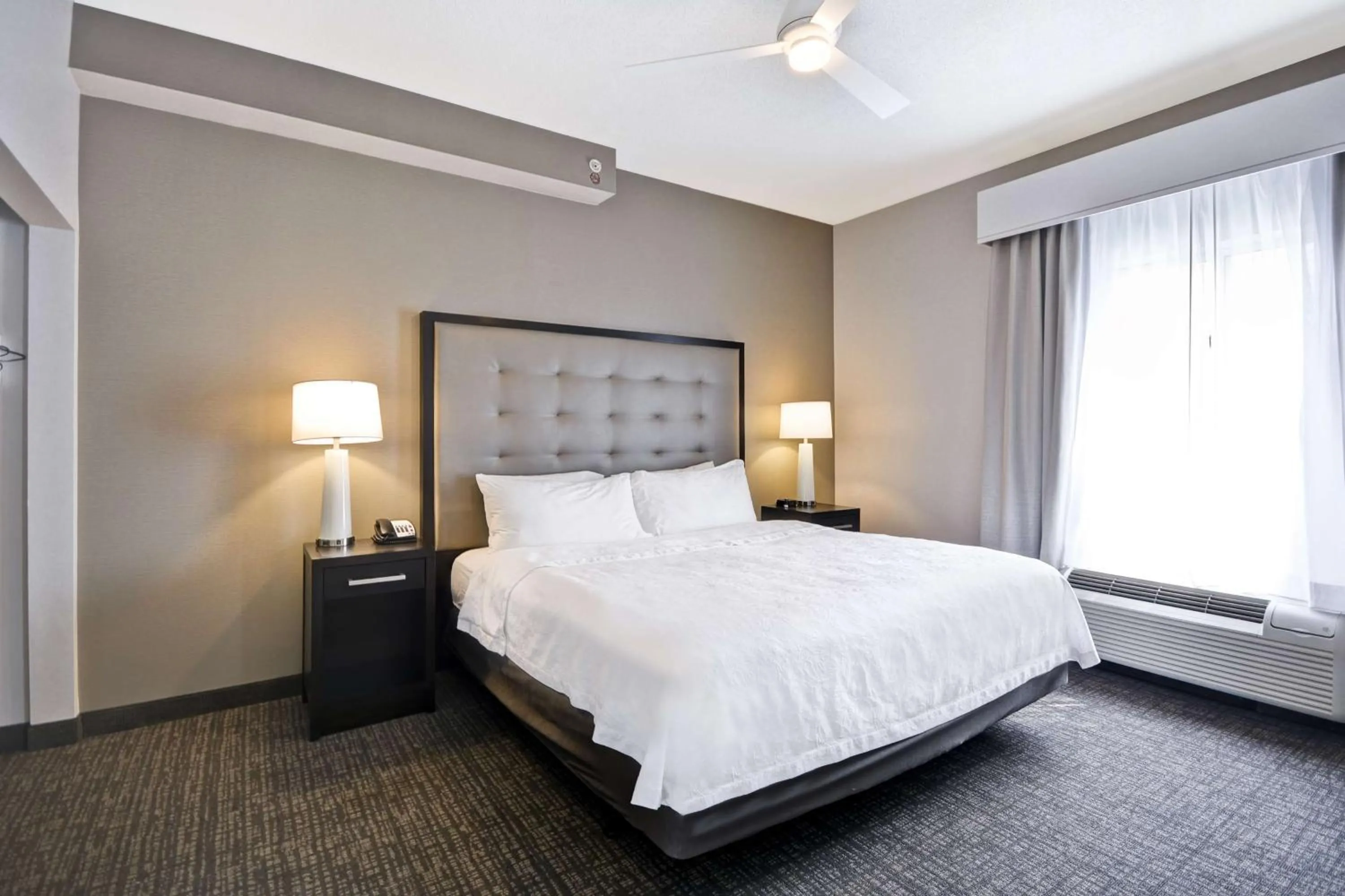 Bed in Homewood Suites by Hilton Ithaca