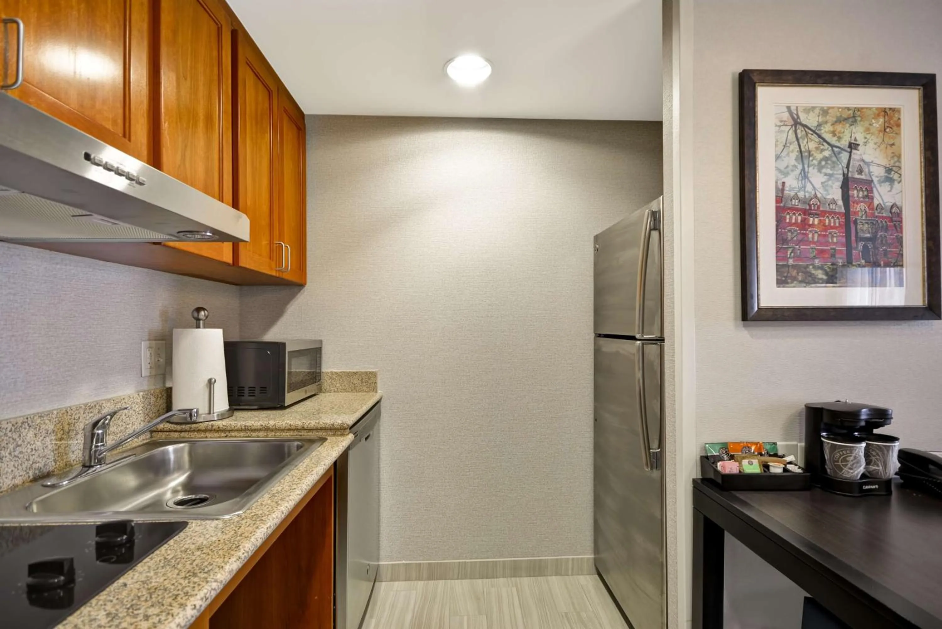 Kitchen or kitchenette in Homewood Suites by Hilton Ithaca