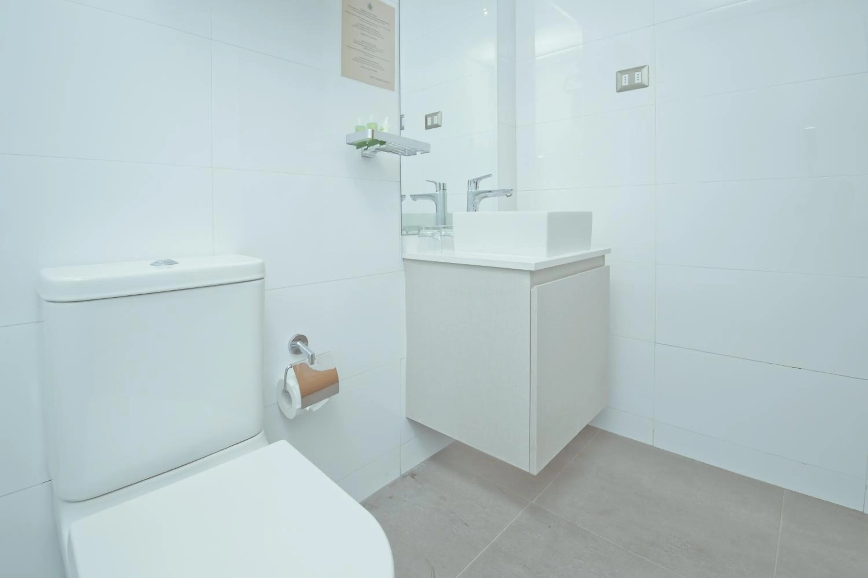 Bathroom in Hotel y Cabañas Campanario