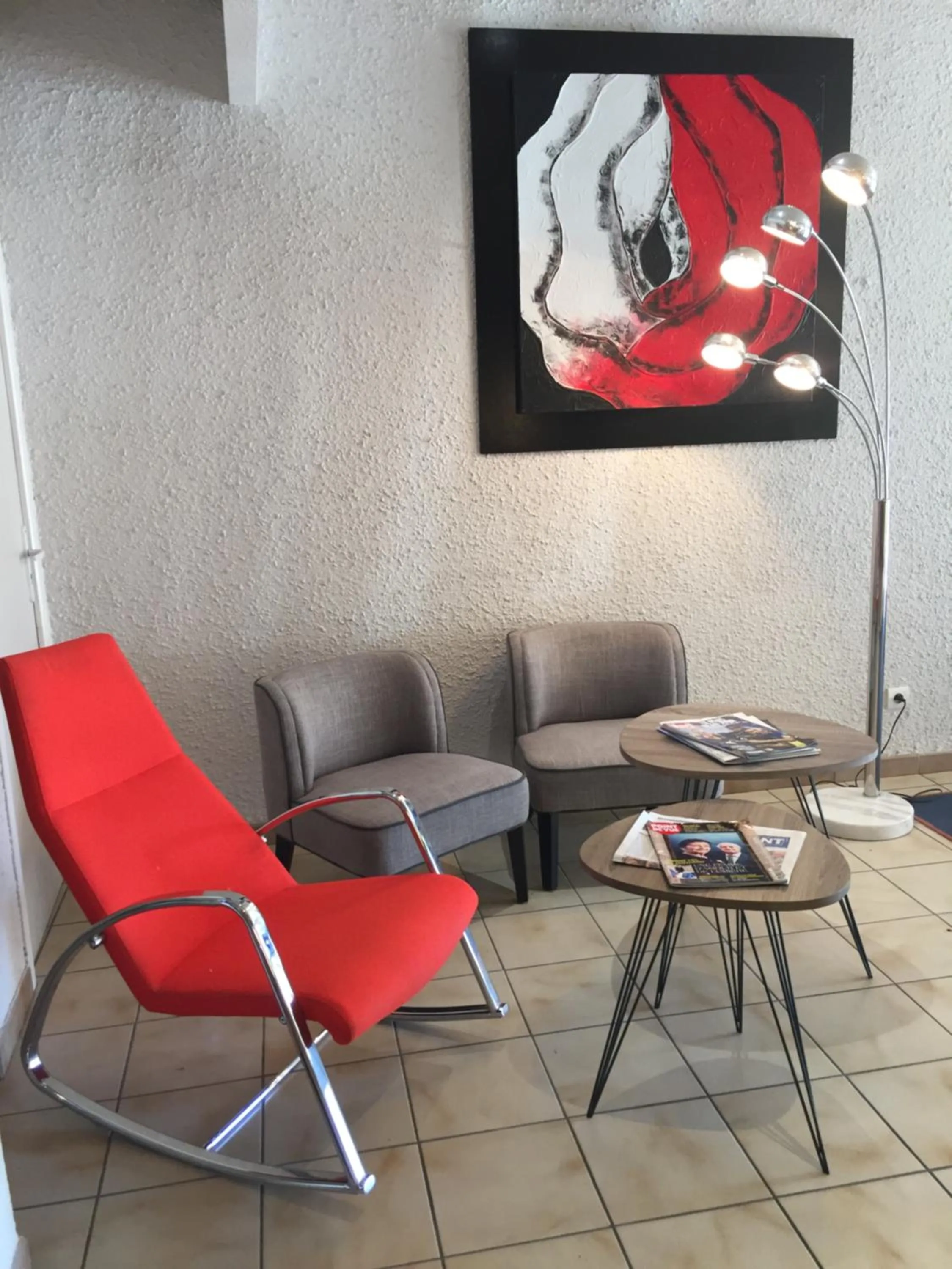 Lobby or reception in Hôtel Beau Rivage