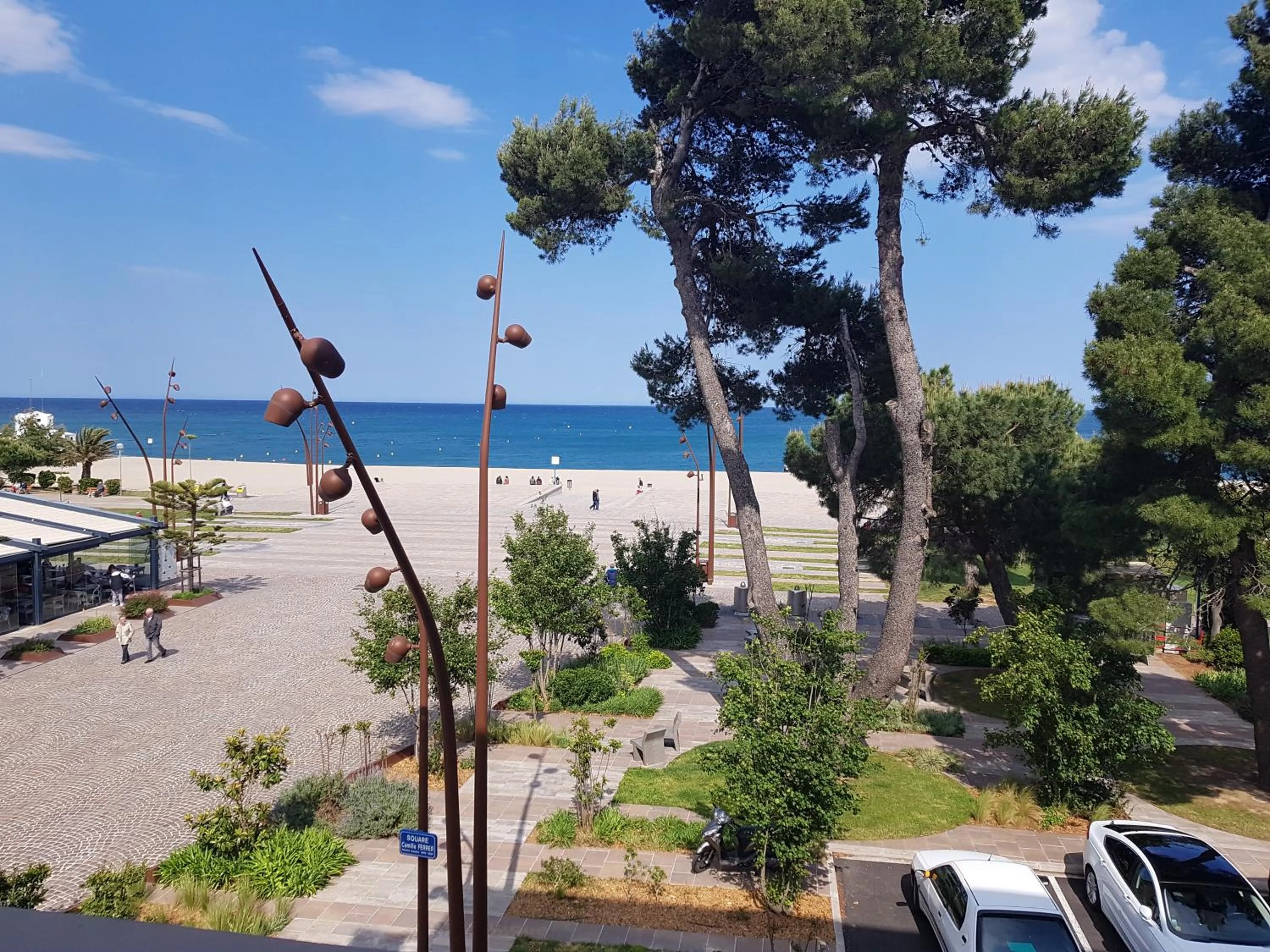 Sea view in Hôtel Beau Rivage
