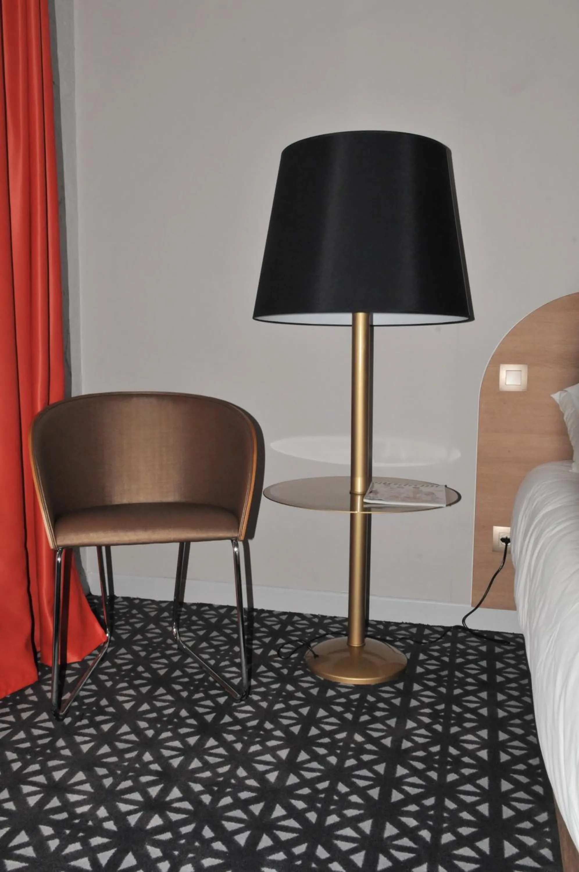 Bedroom, Bed in Hôtel Beau Rivage