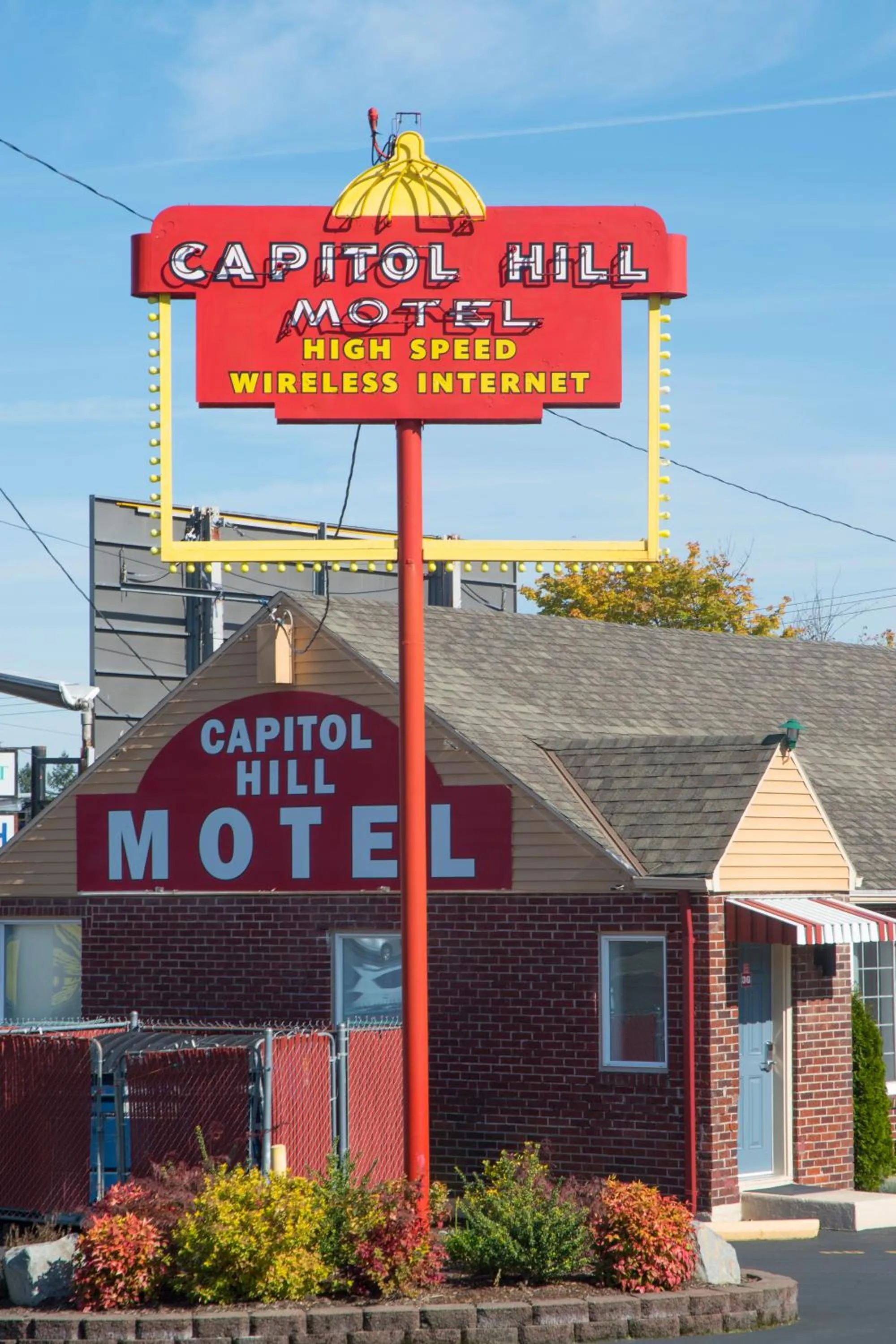 Property logo or sign in Capitol Hill Motel