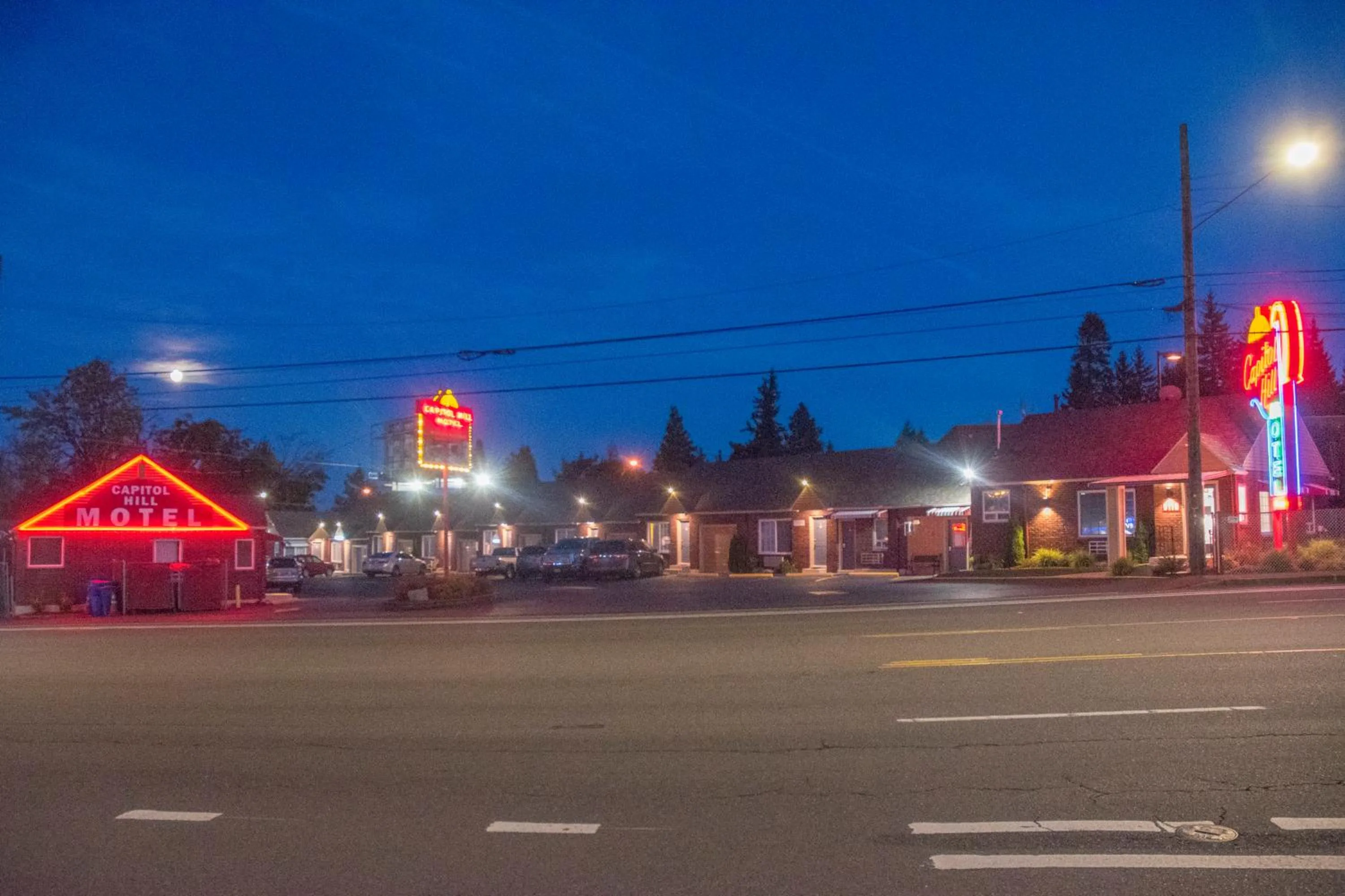 Property building in Capitol Hill Motel