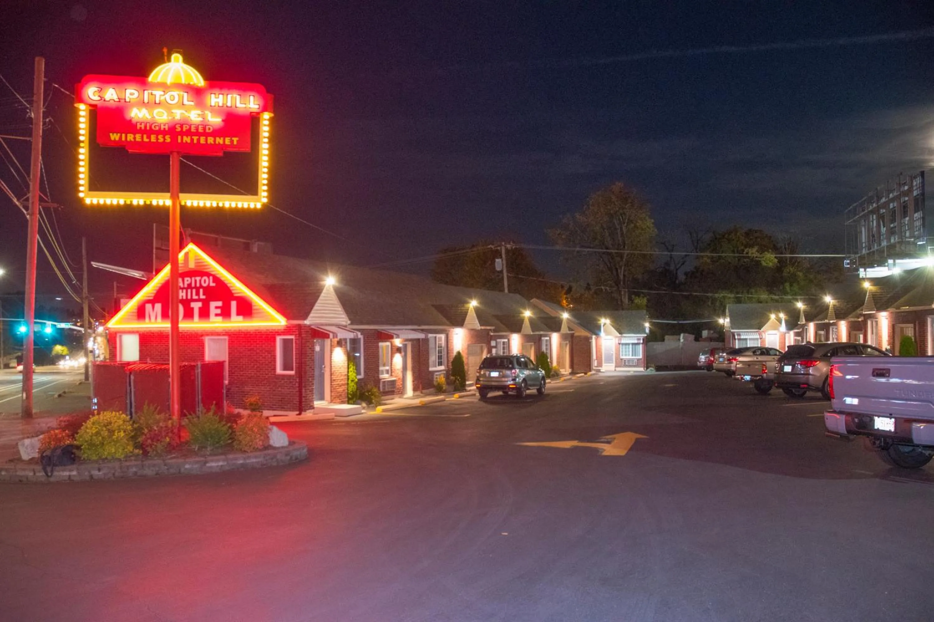 Property building in Capitol Hill Motel