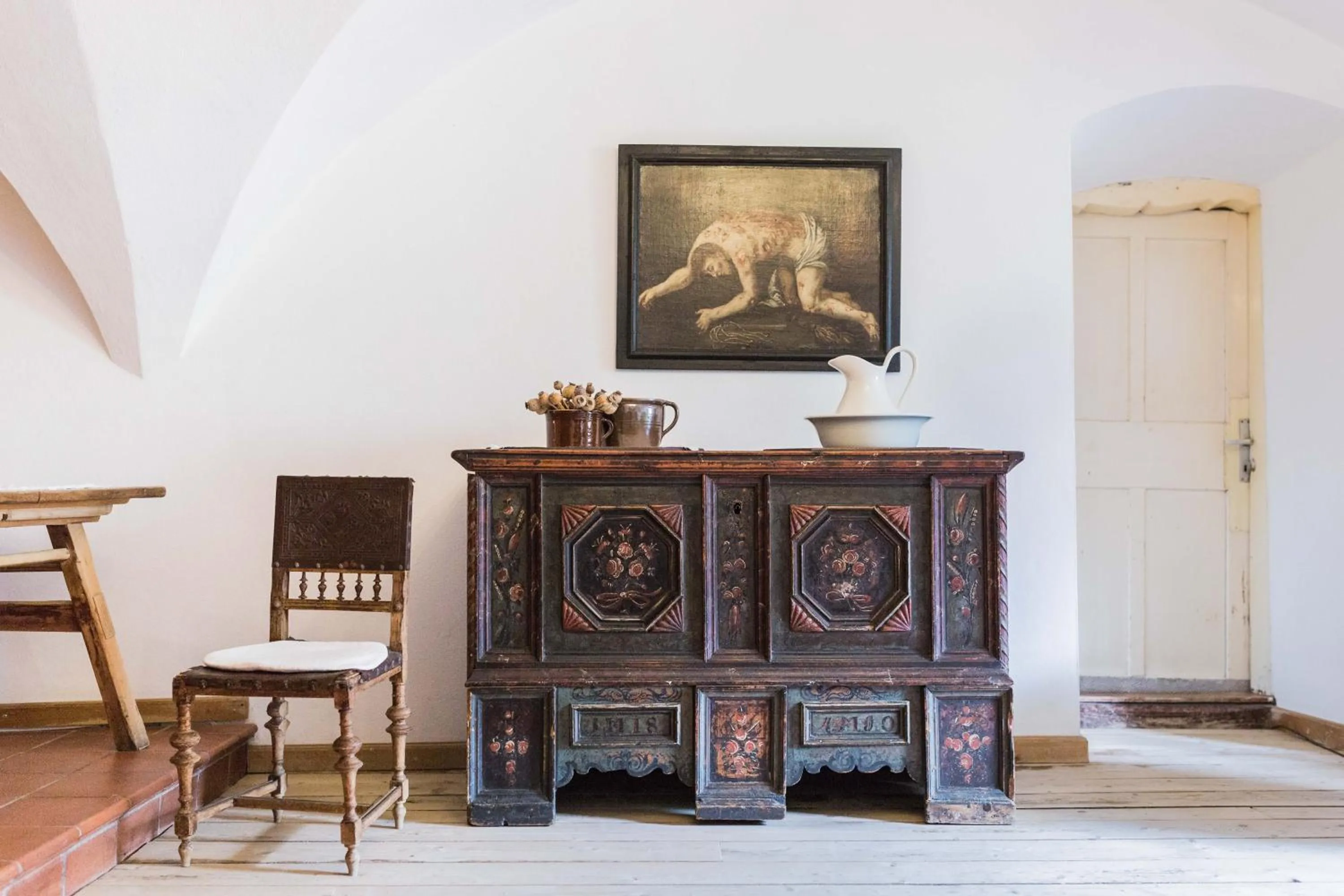 Decorative detail in Hotel Senningerbräu