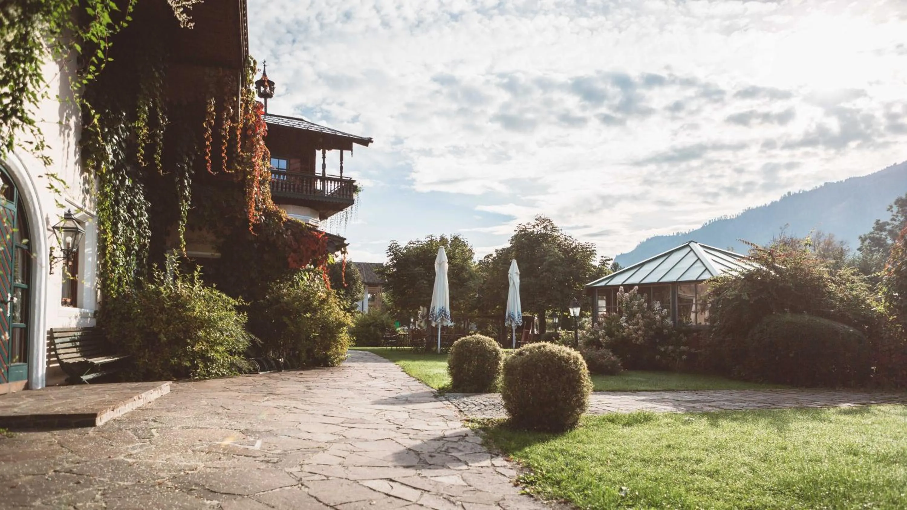 Garden in Hotel Senningerbräu