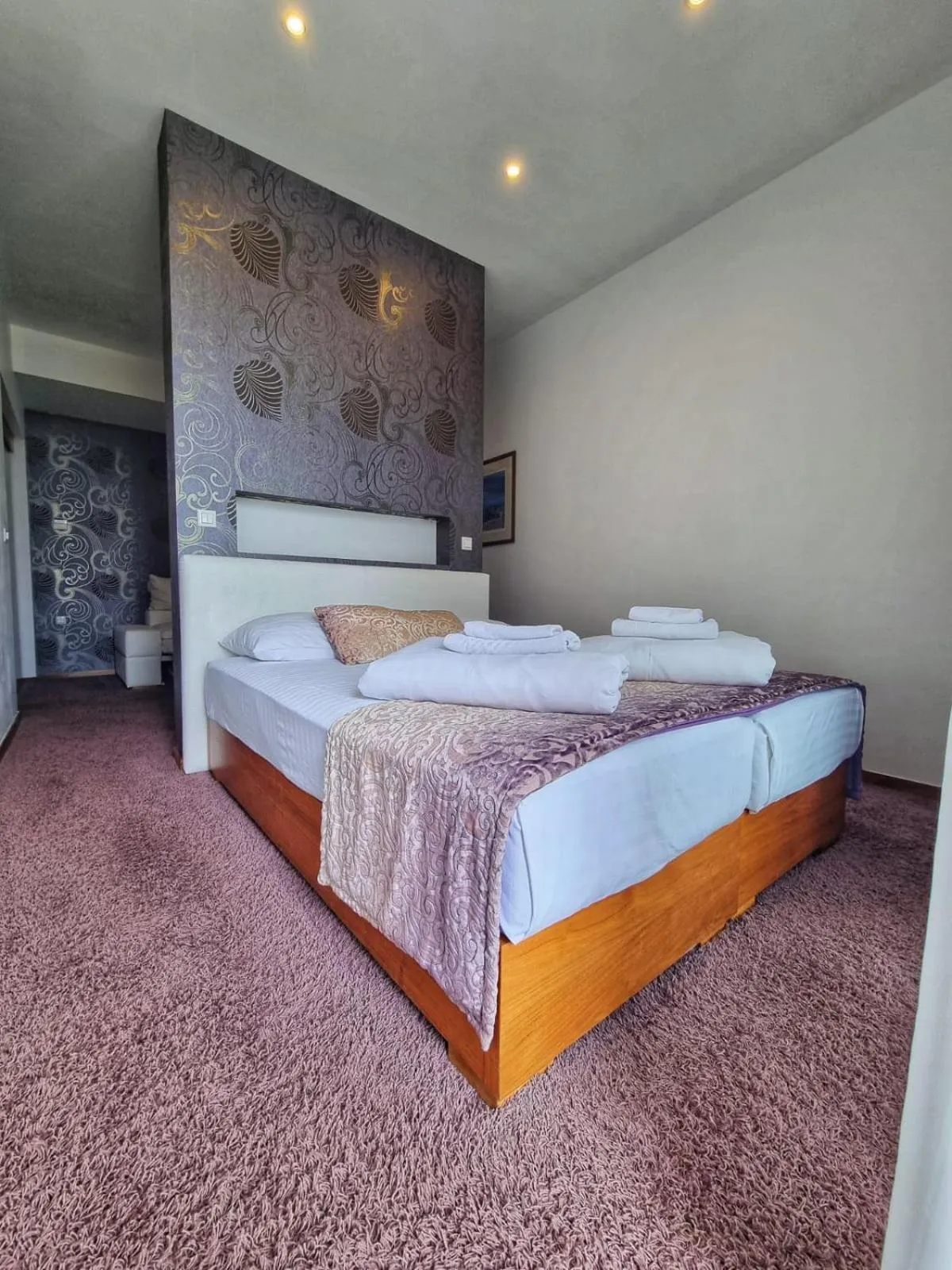 Bedroom, Bed in Hotel Gala Split