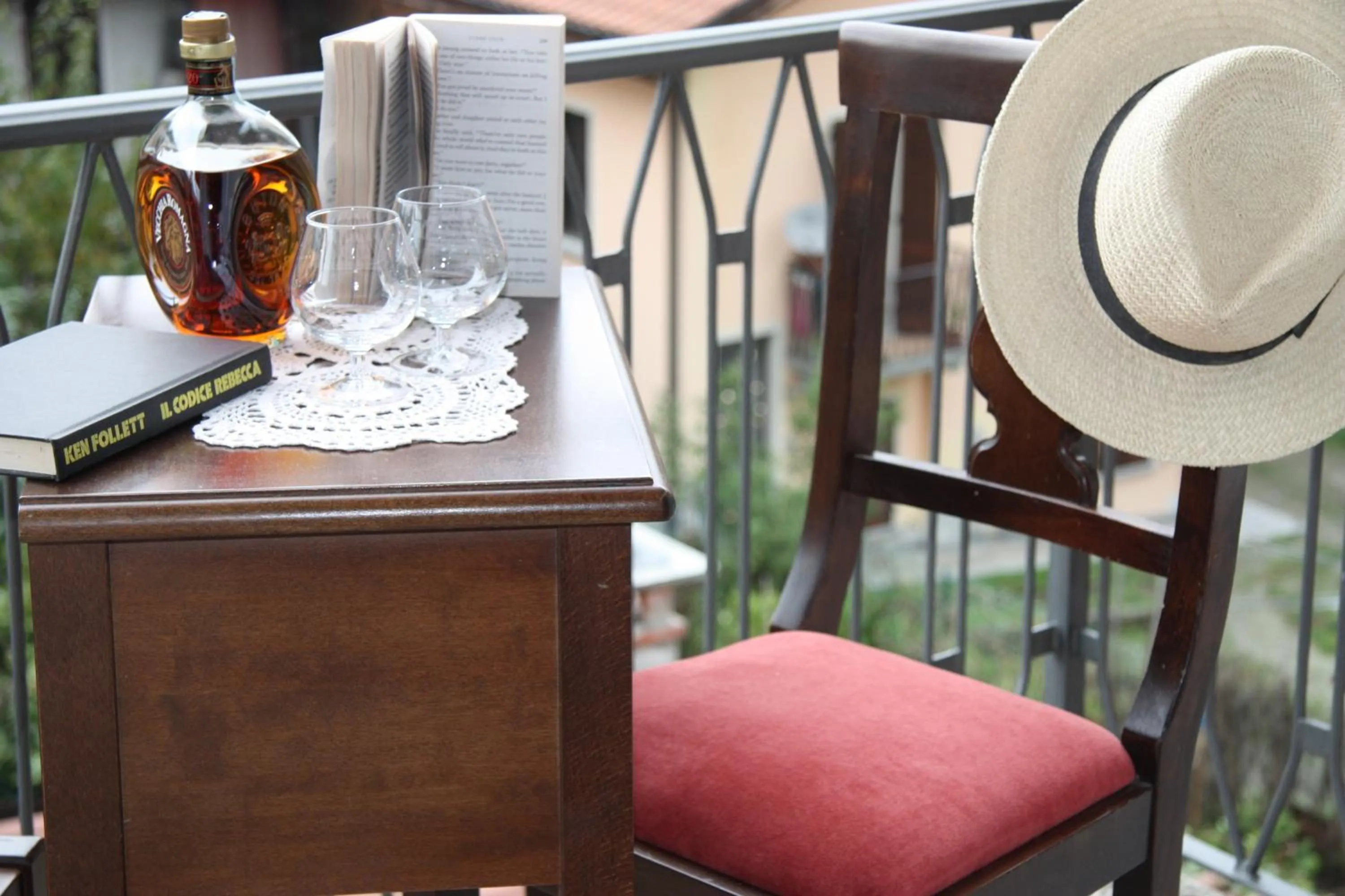 Balcony/Terrace in Hotel La Locanda