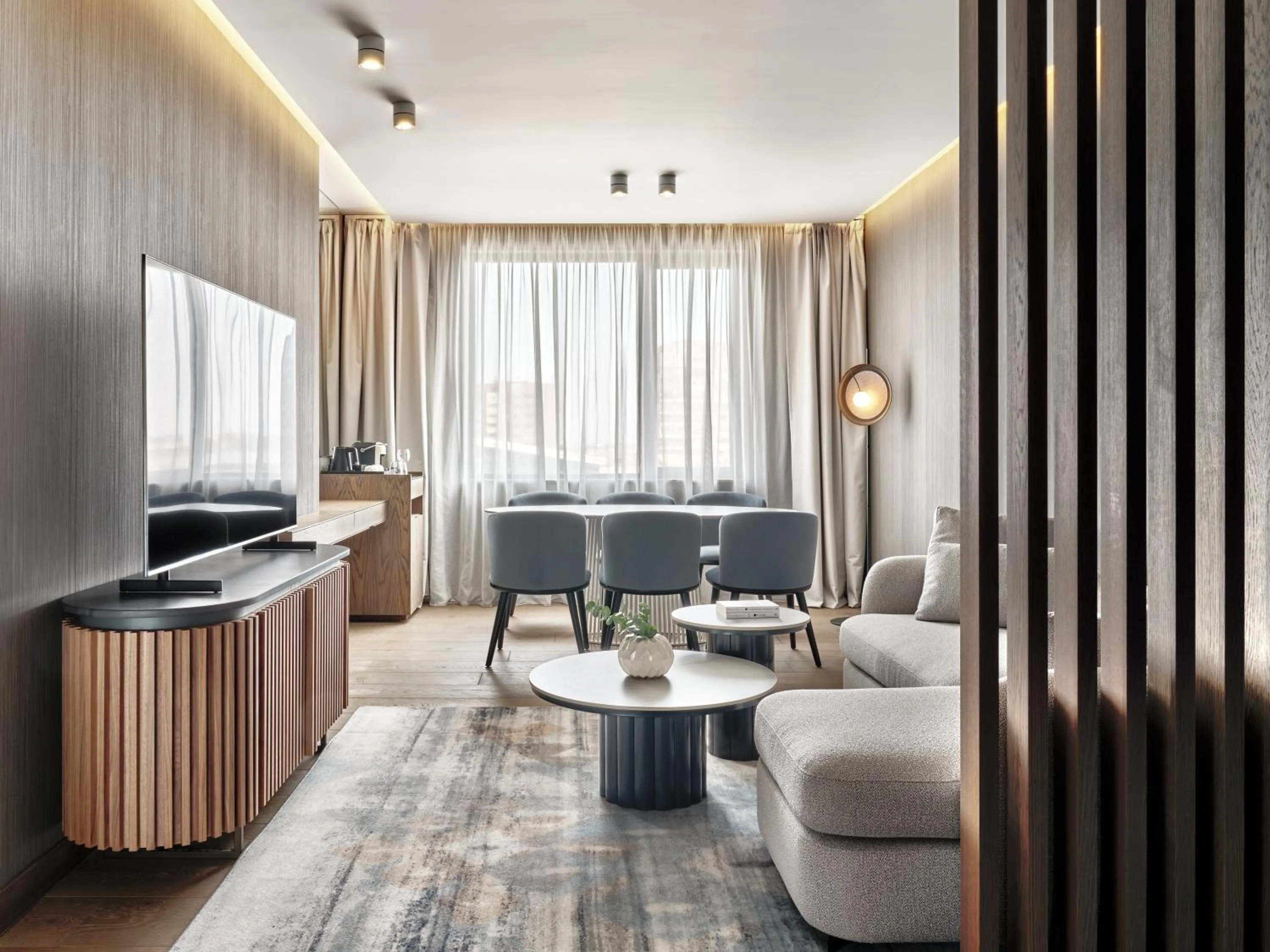 Living room in Crowne Plaza Sofia by IHG