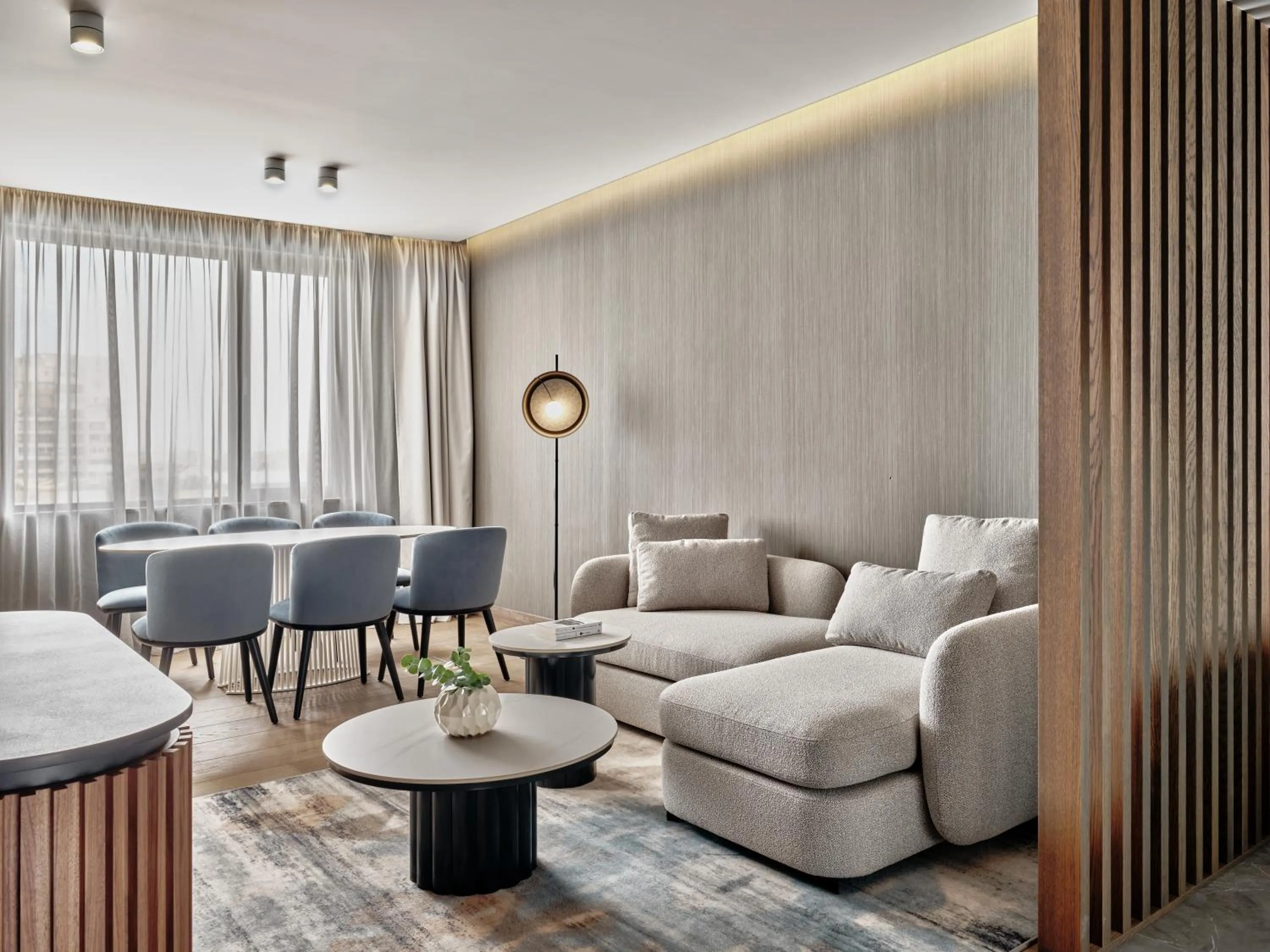 Living room in Crowne Plaza Sofia by IHG