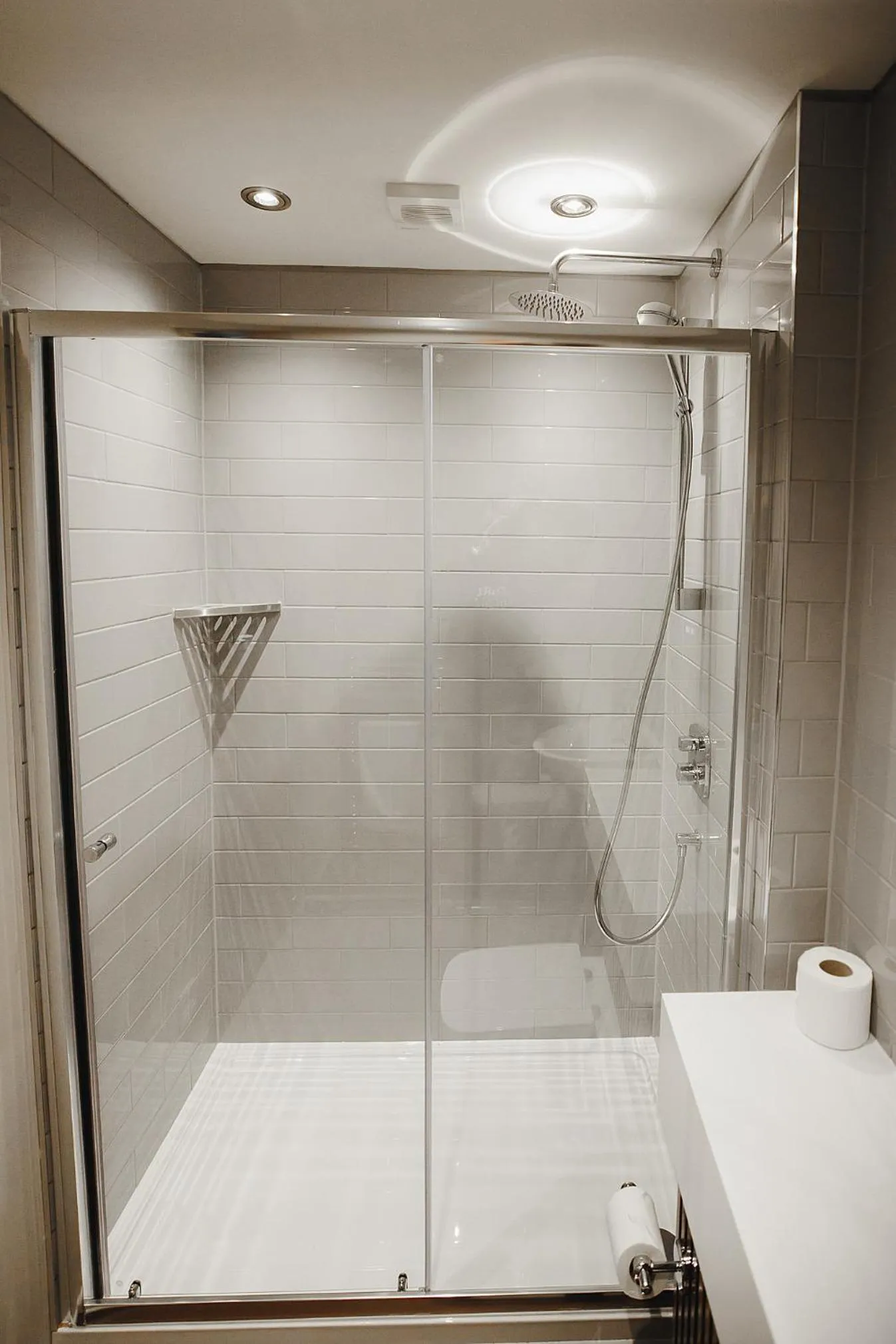 Shower in The Dukeries Lodge, Edwinstowe, Nottinghamshire