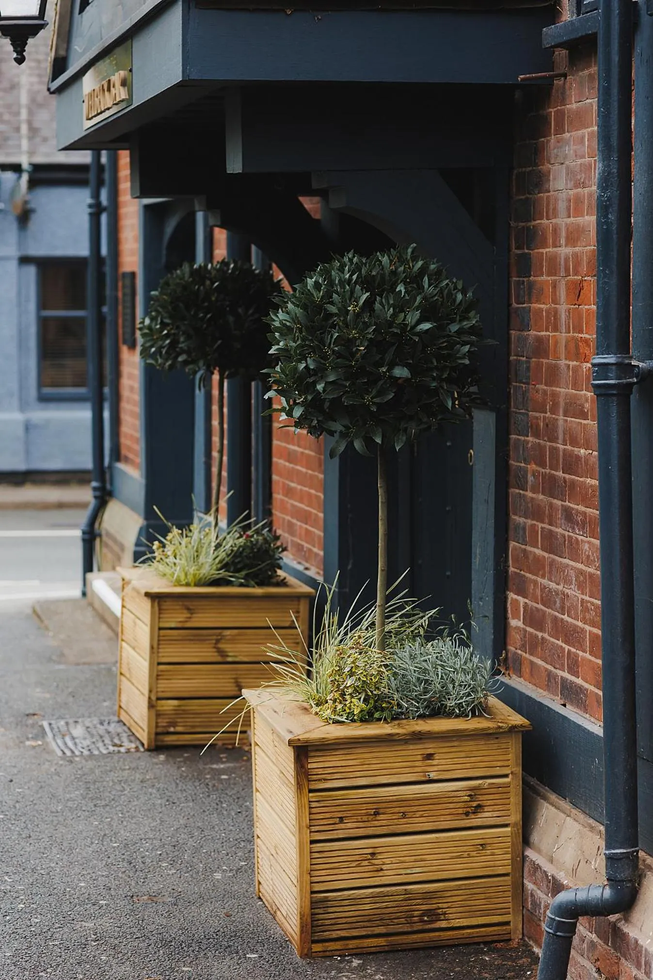 Decorative detail in The Dukeries Lodge, Edwinstowe, Nottinghamshire