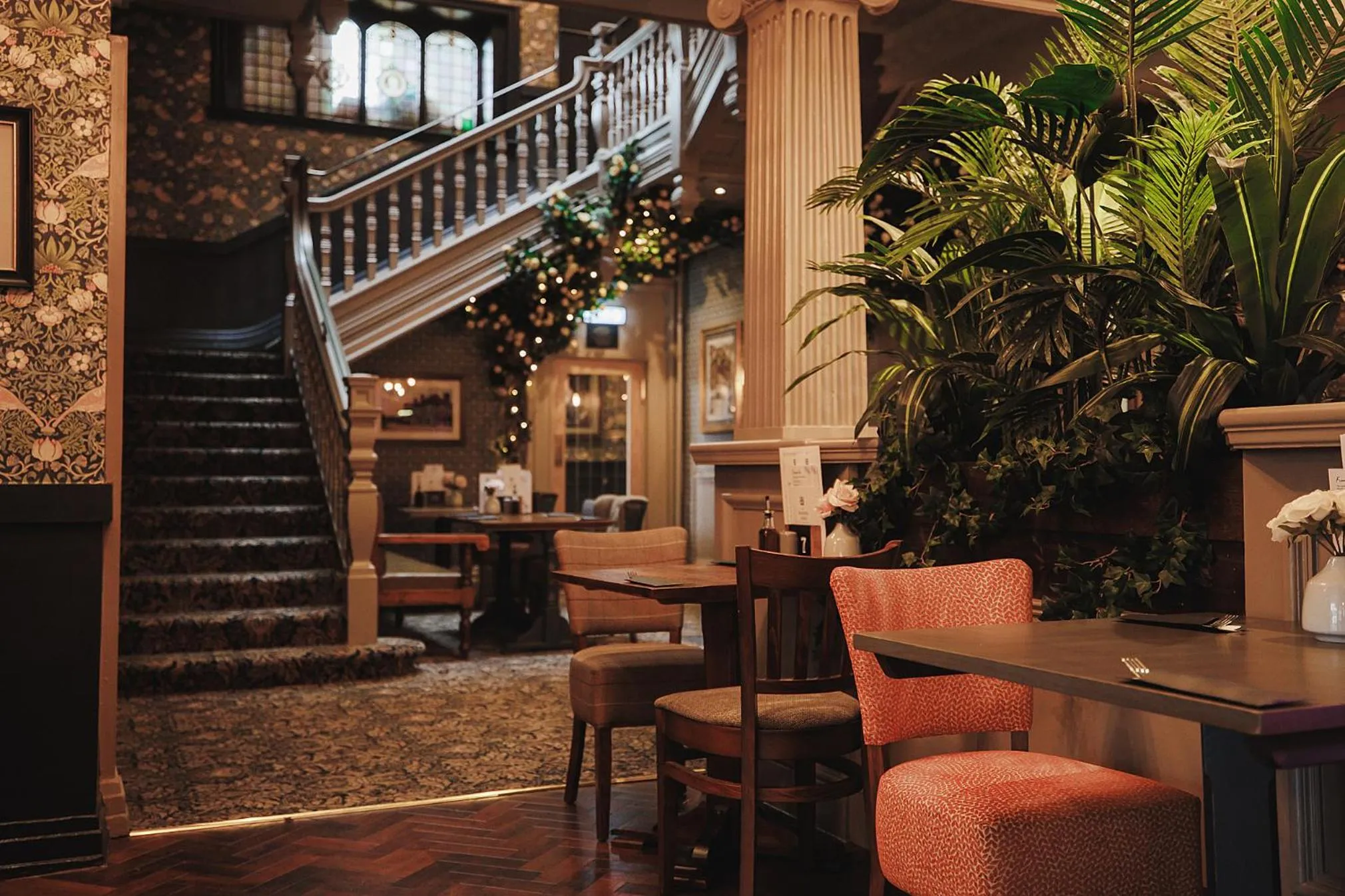 Decorative detail in The Dukeries Lodge, Edwinstowe, Nottinghamshire