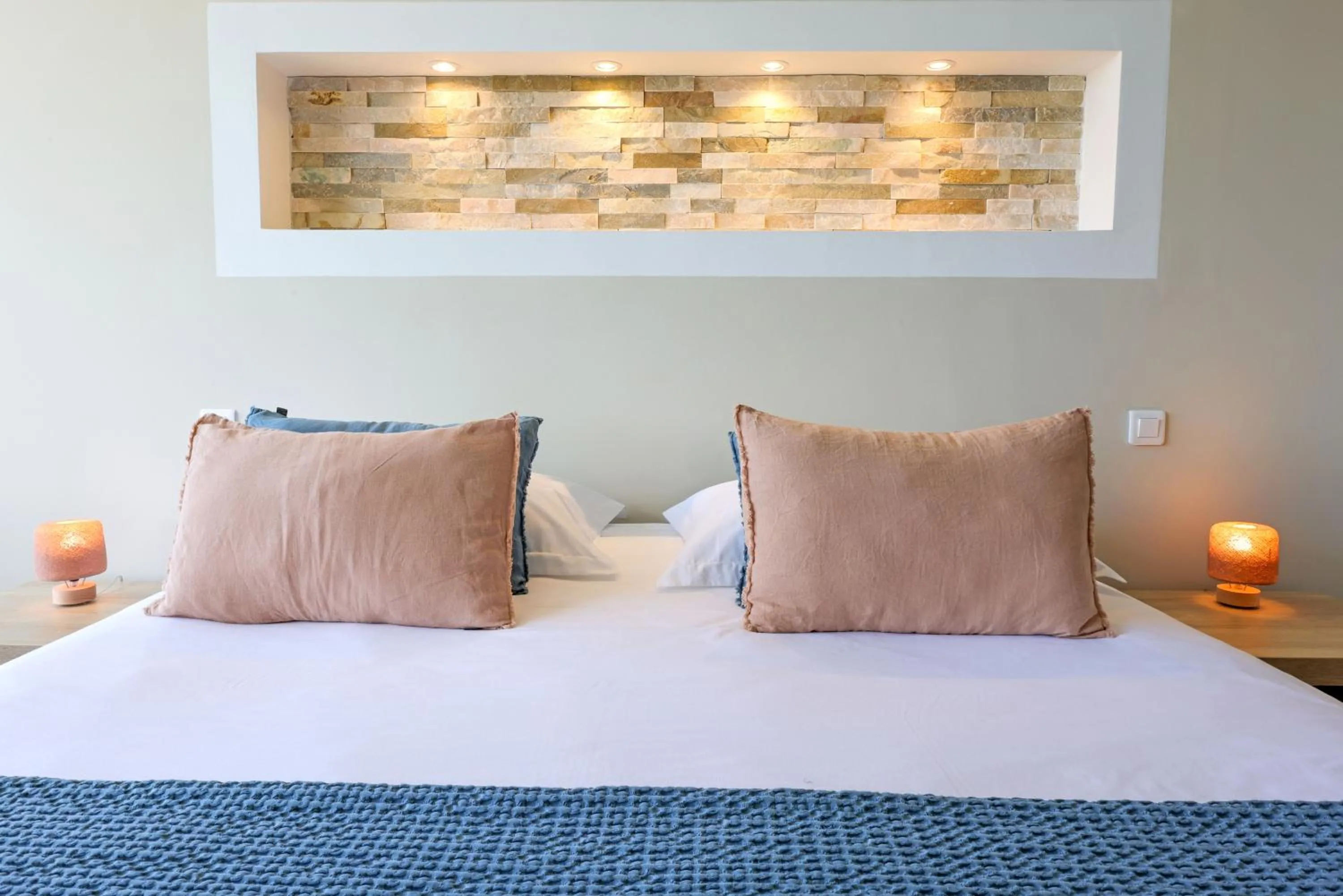 Bed in Le Saint Erasme, Hotel Eco Friendly