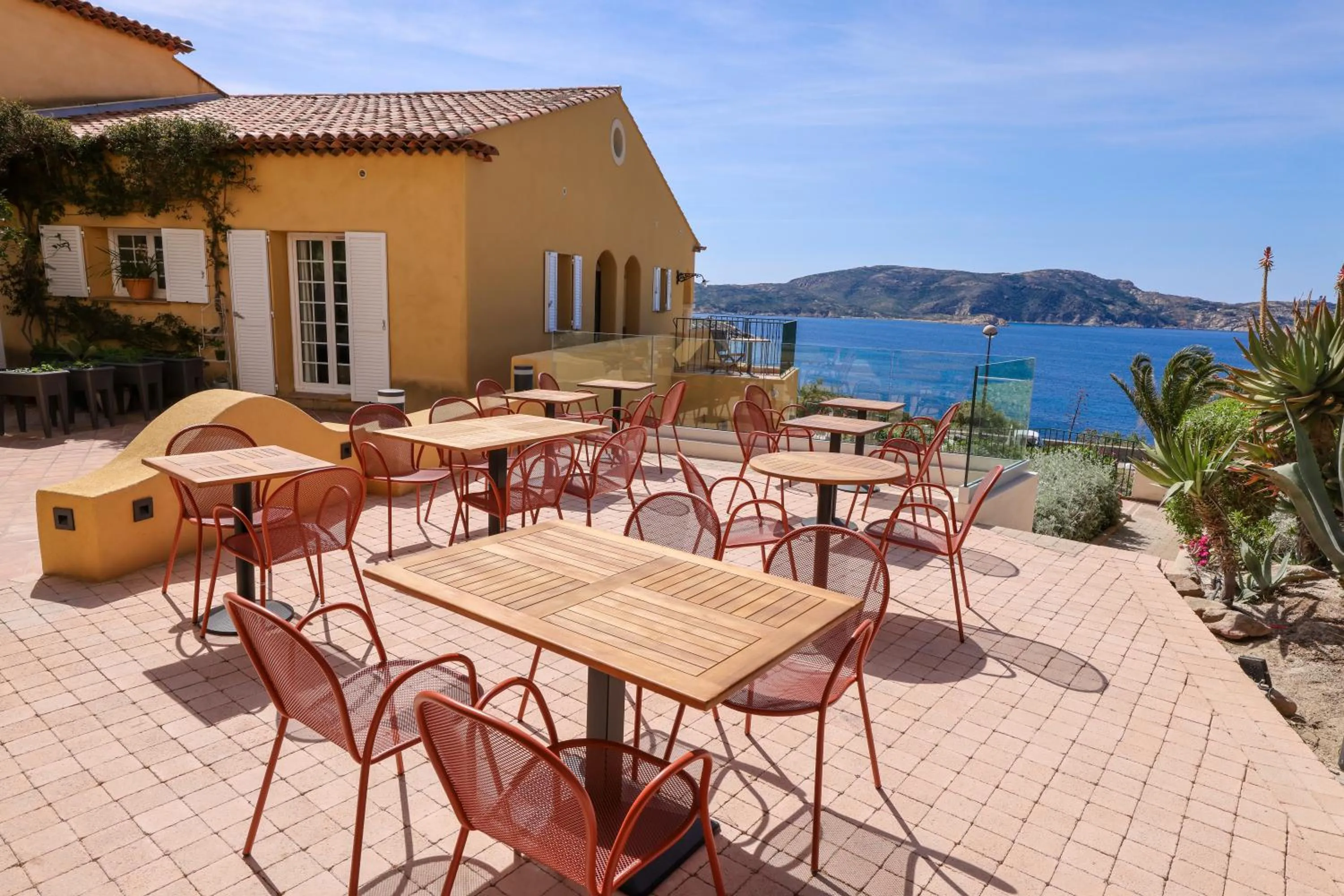 Patio in Le Saint Erasme, Hotel Eco Friendly