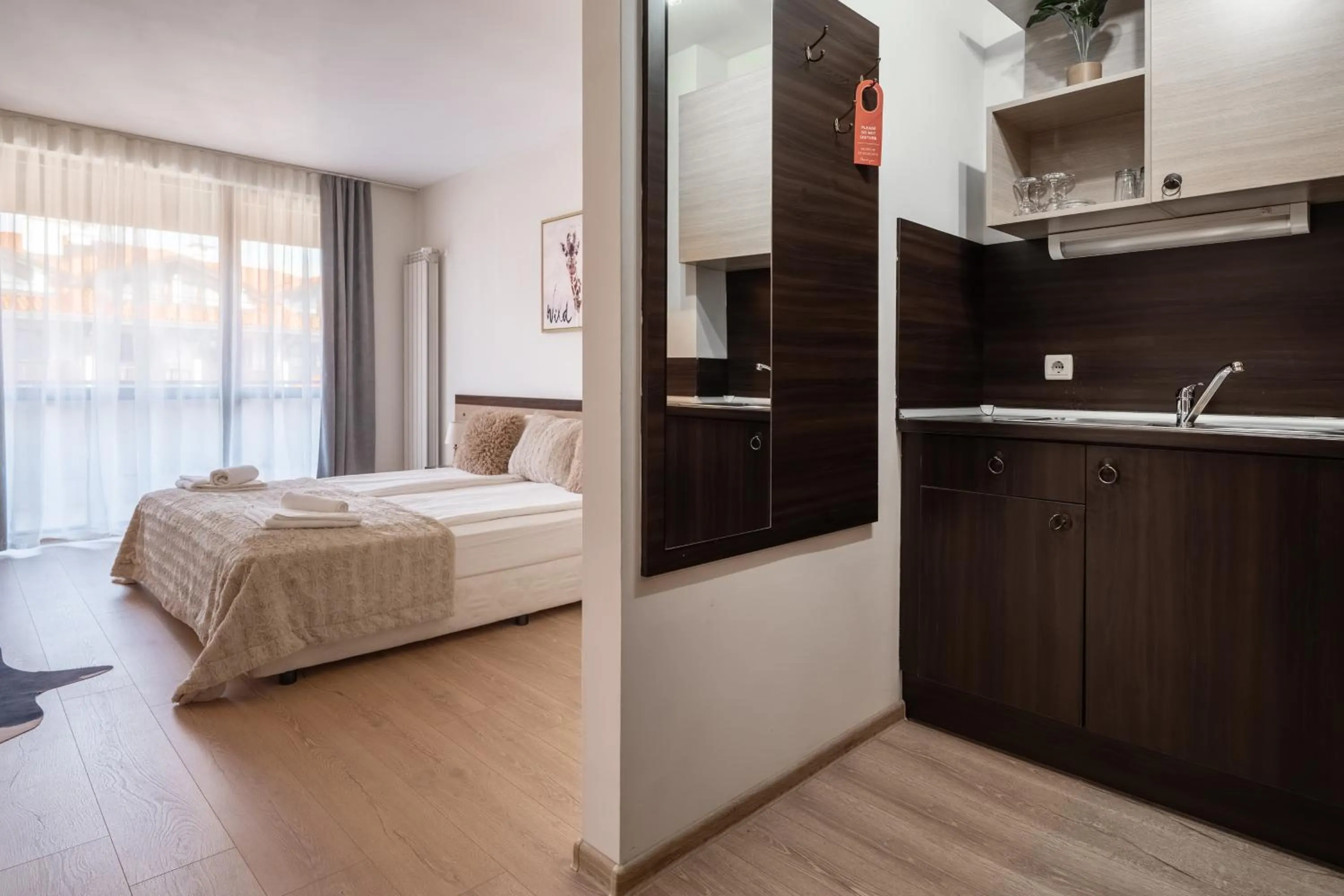 Bed in Apart Hotel Dream