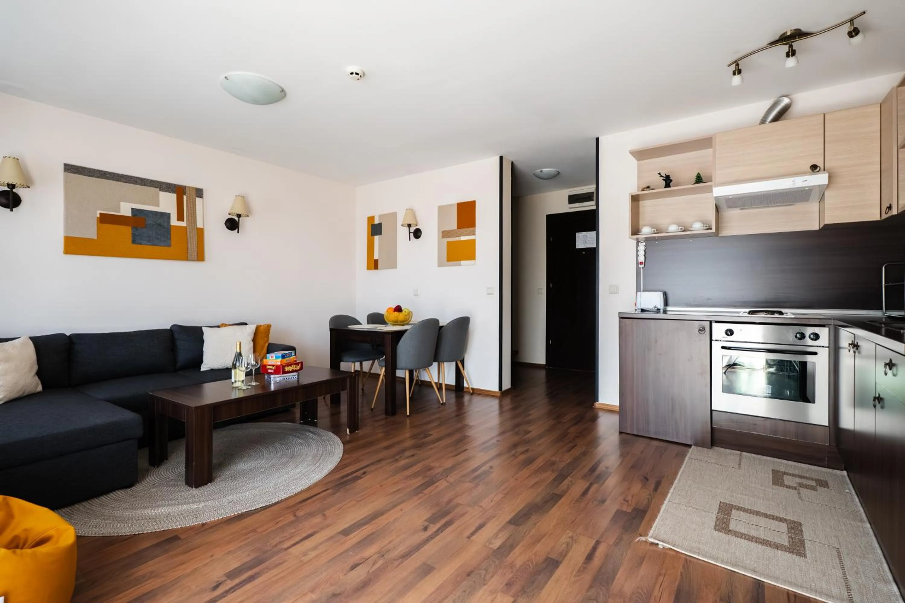 Kitchen or kitchenette in Apart Hotel Dream