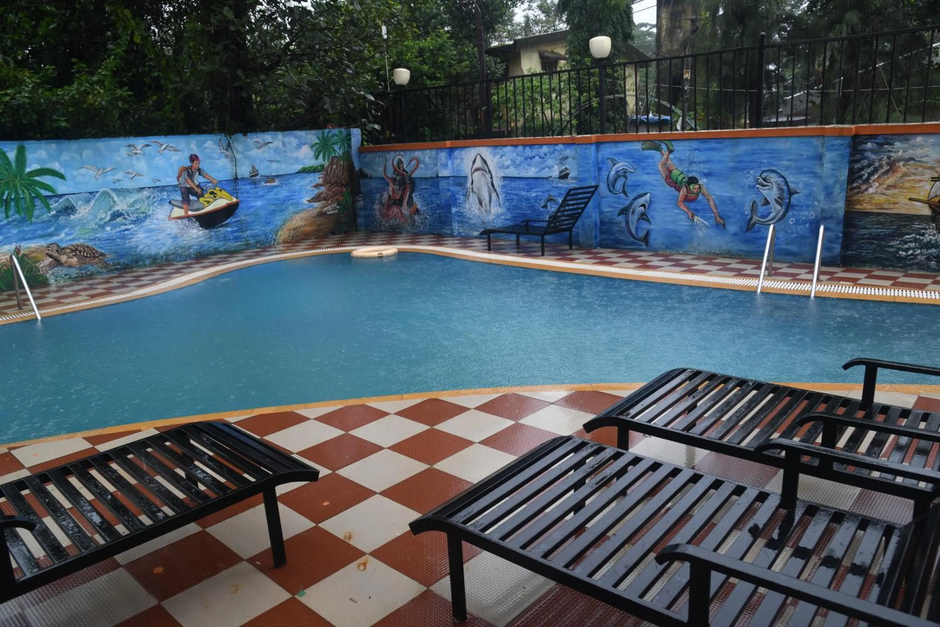 Swimming pool in Hill Forest Resort
