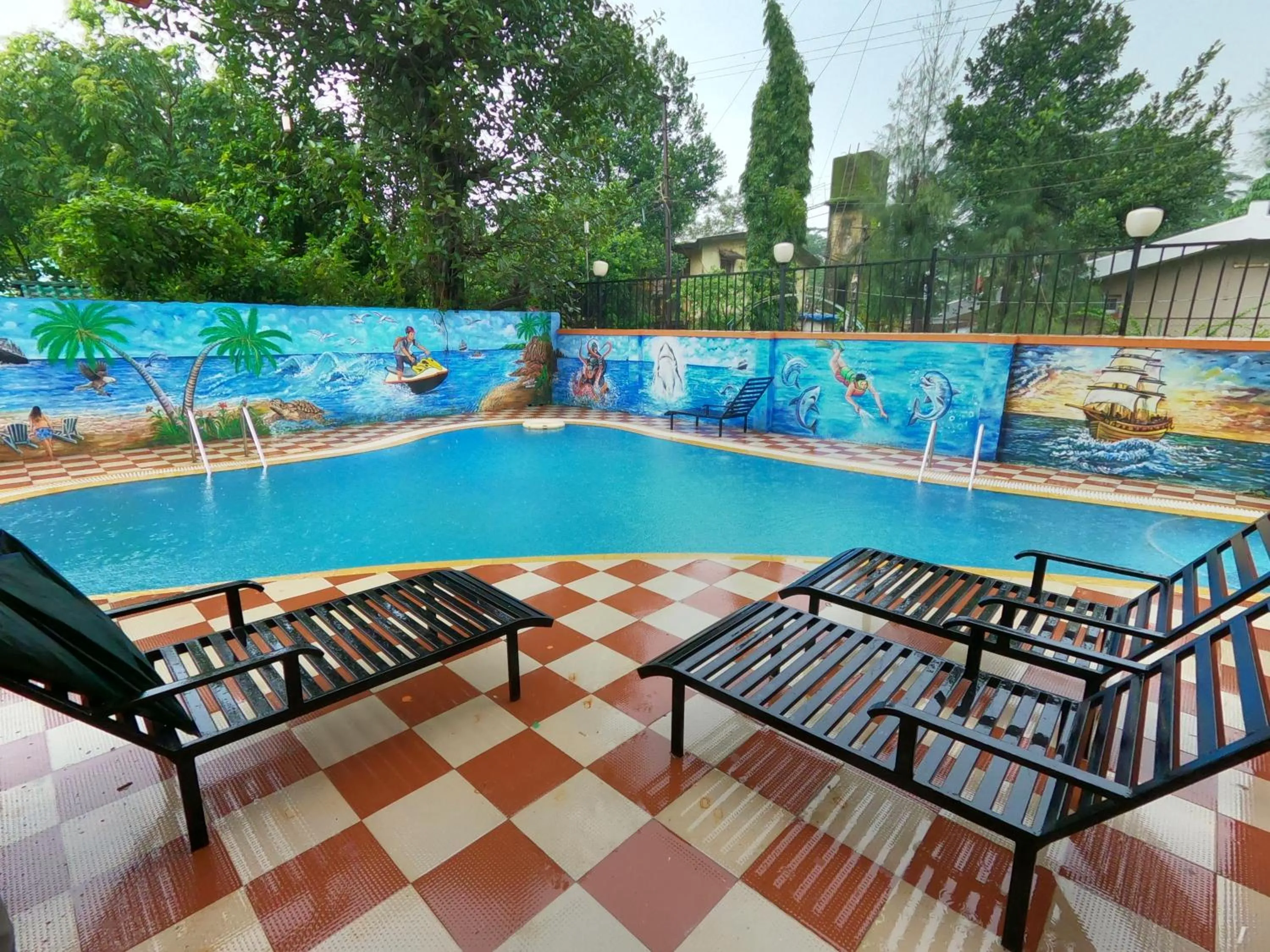 Swimming pool in Hill Forest Resort