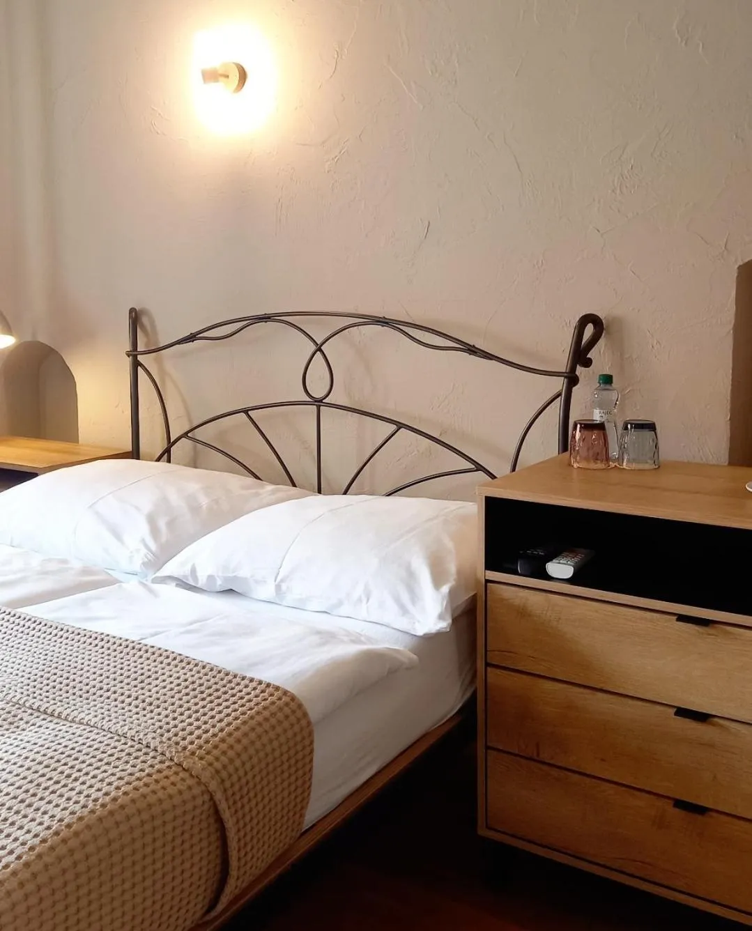 Bed in Boutique Hotel Templ