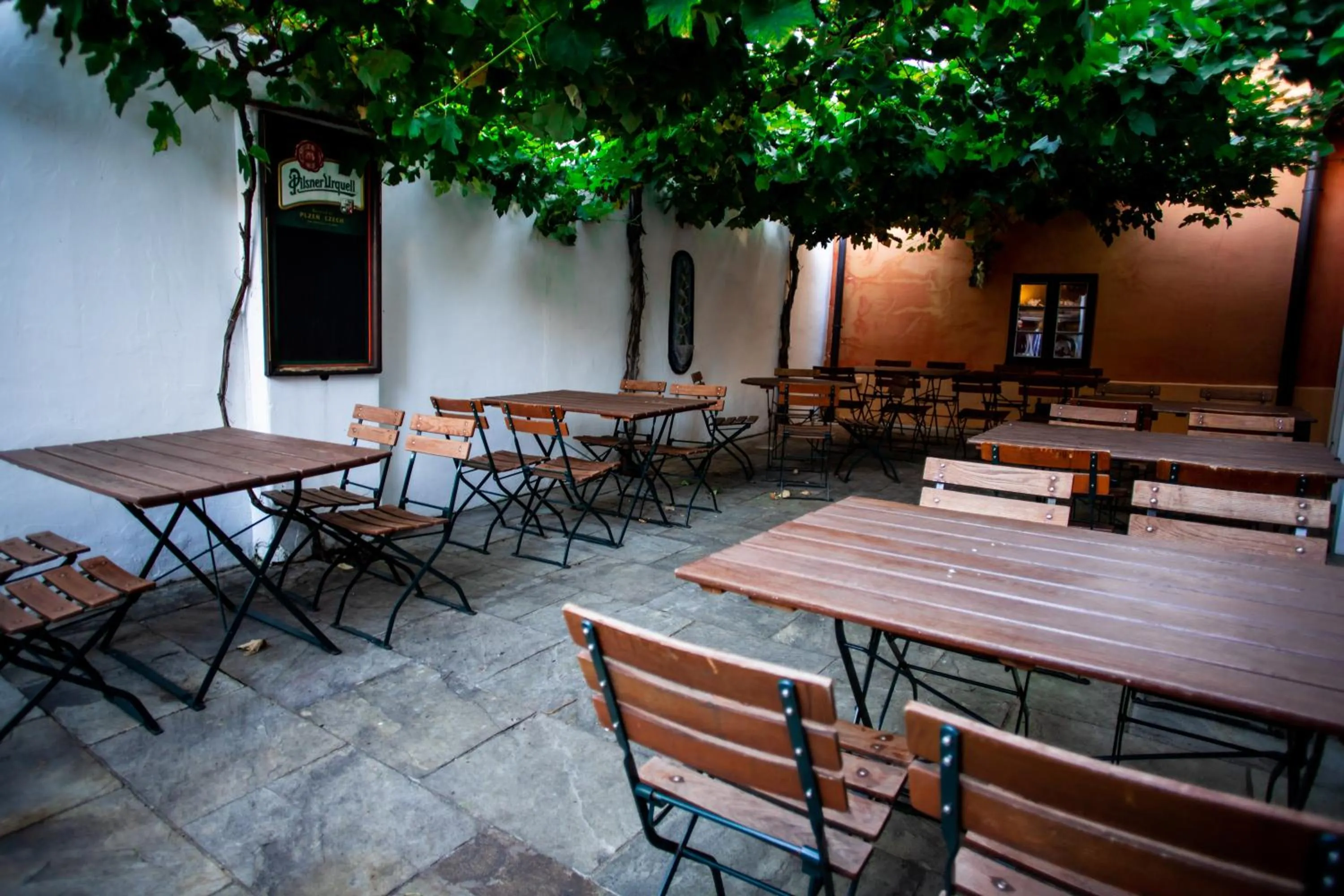 Patio in Boutique Hotel Templ