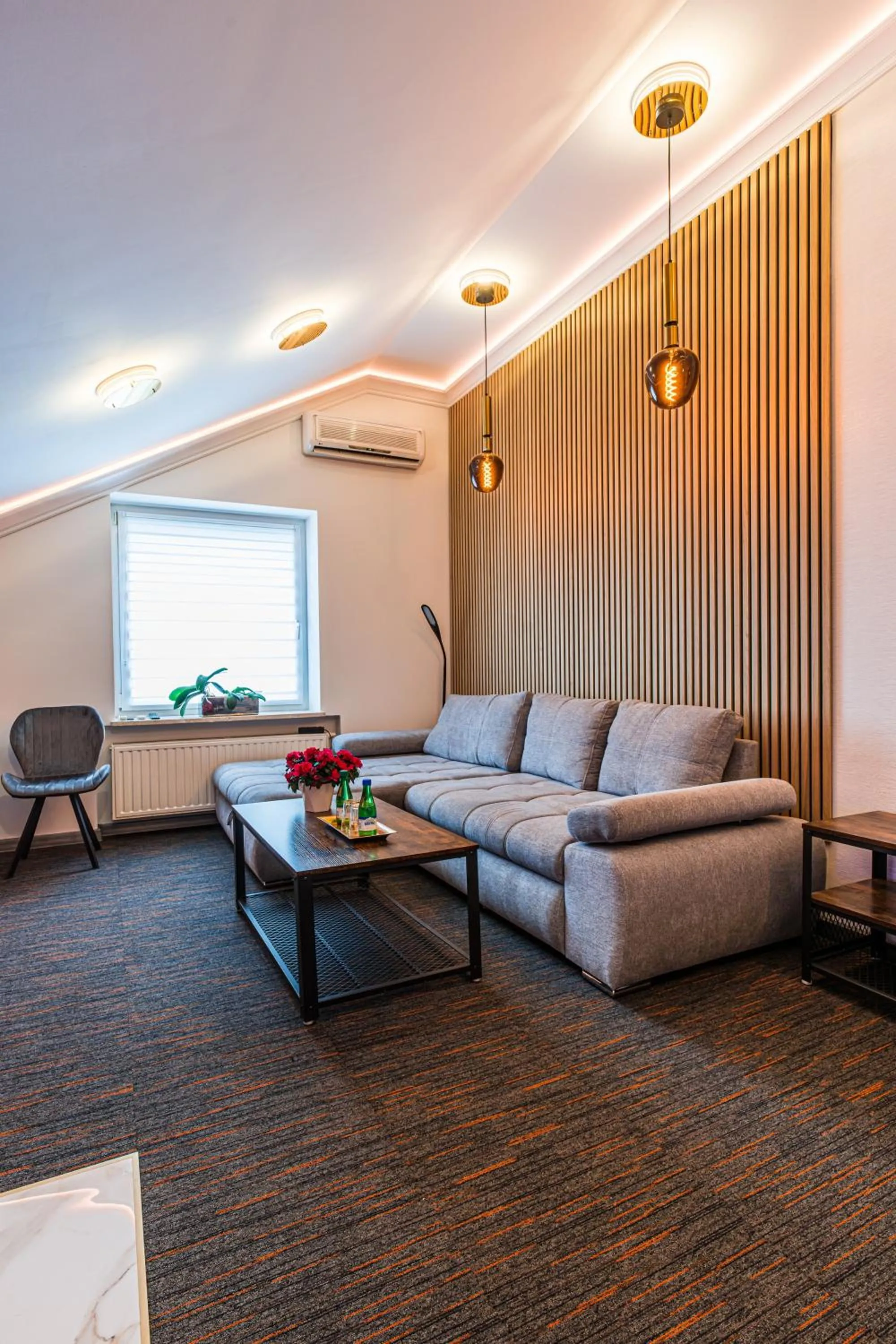 Living room in GLAMOUR - Restaurant & SPA