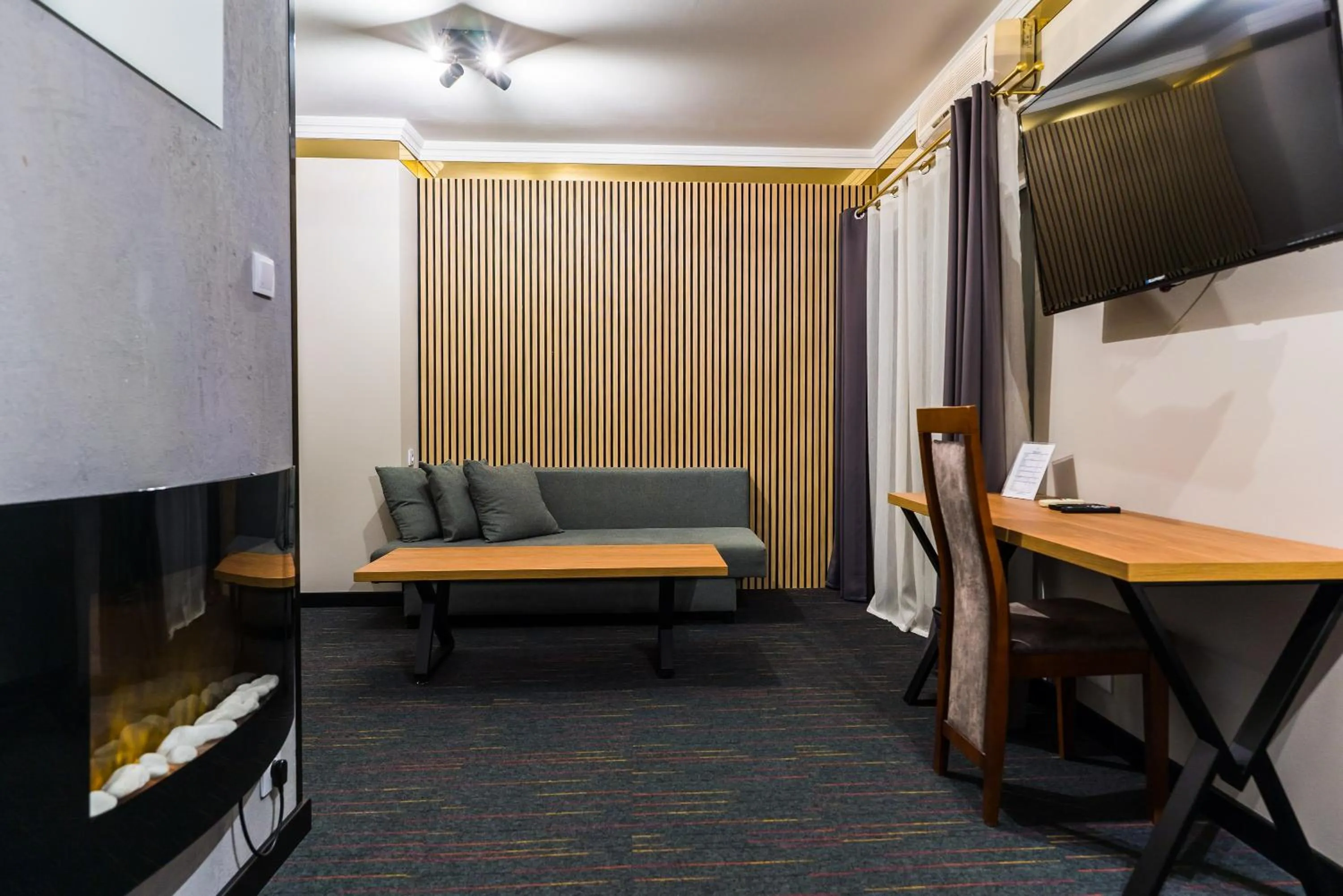 Living room in GLAMOUR - Restaurant & SPA