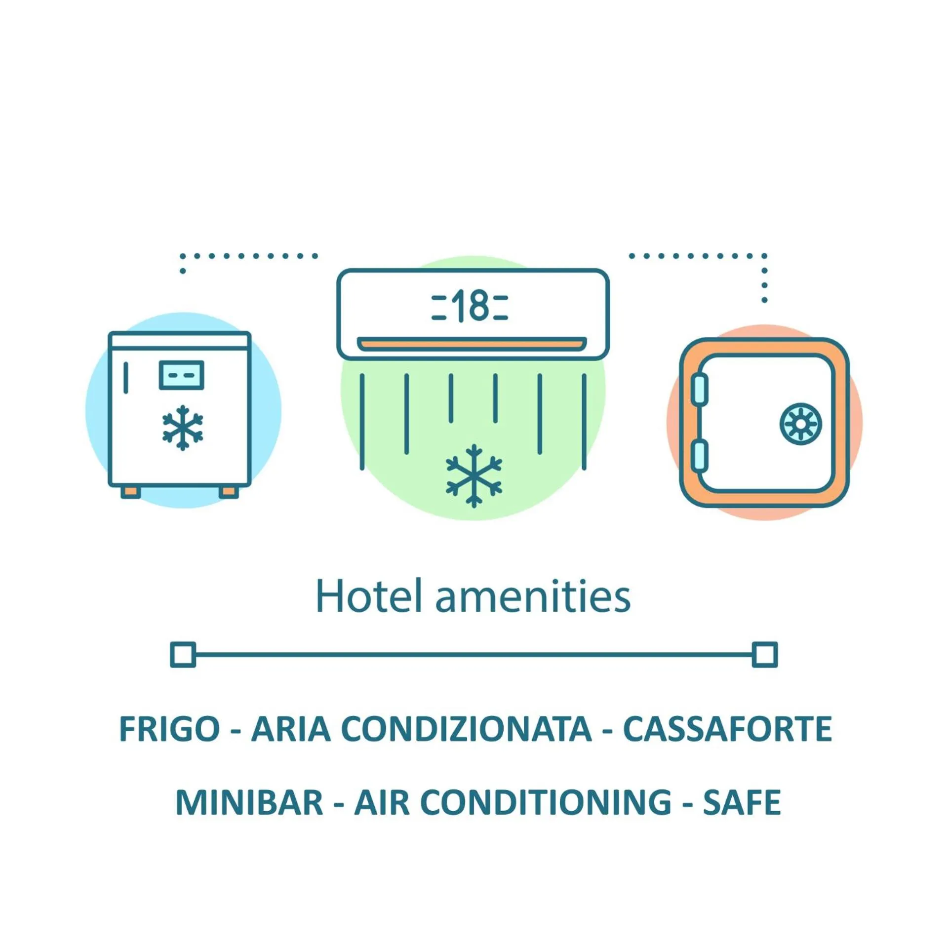 Text overlay in PFA Hotel La Darsena - Follonica