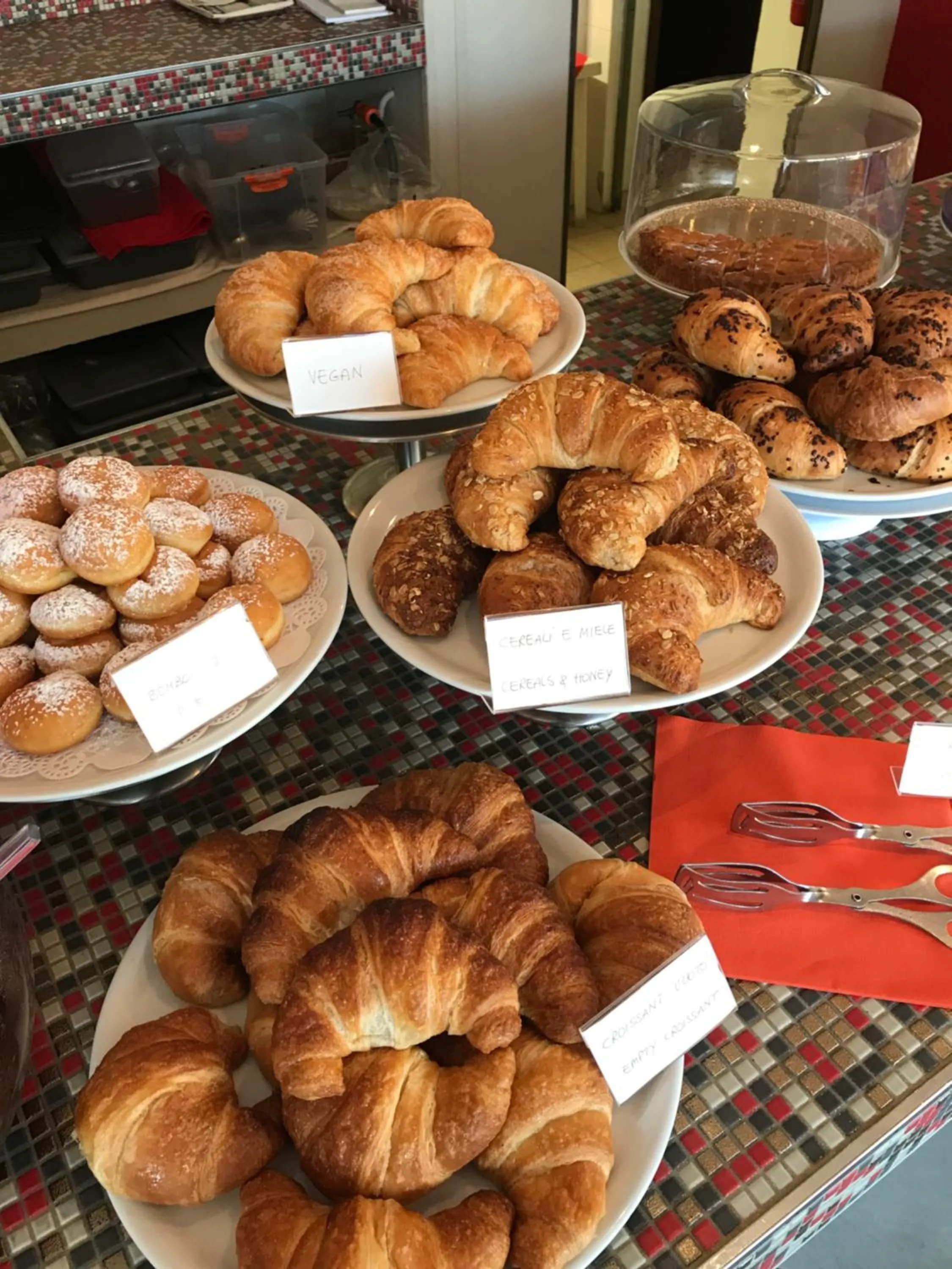 Continental breakfast in PFA Hotel La Darsena - Follonica